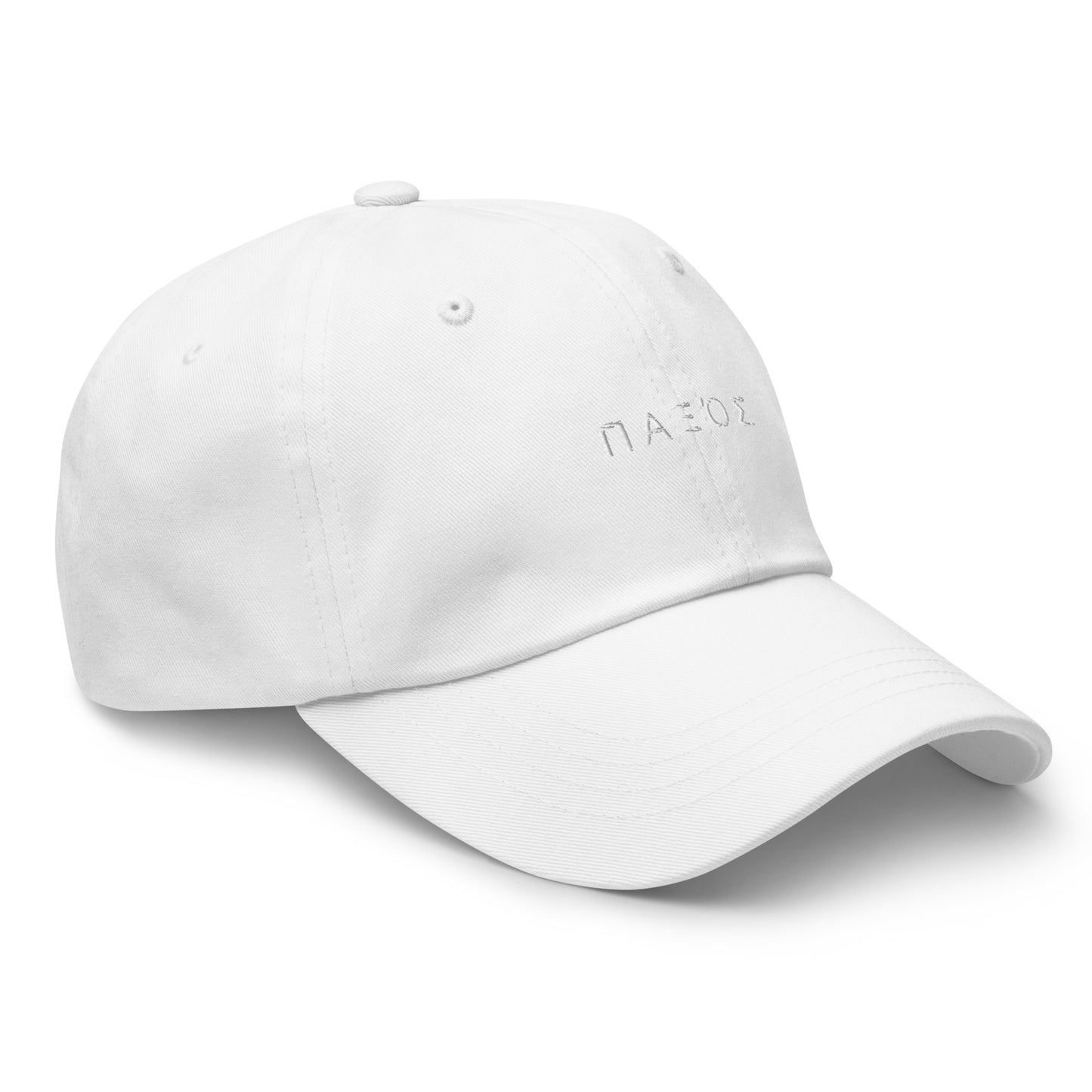 Paxos Embroidered Hat – Custom Embroidery, Adjustable Hat, Greece-Inspired GiftDad hat