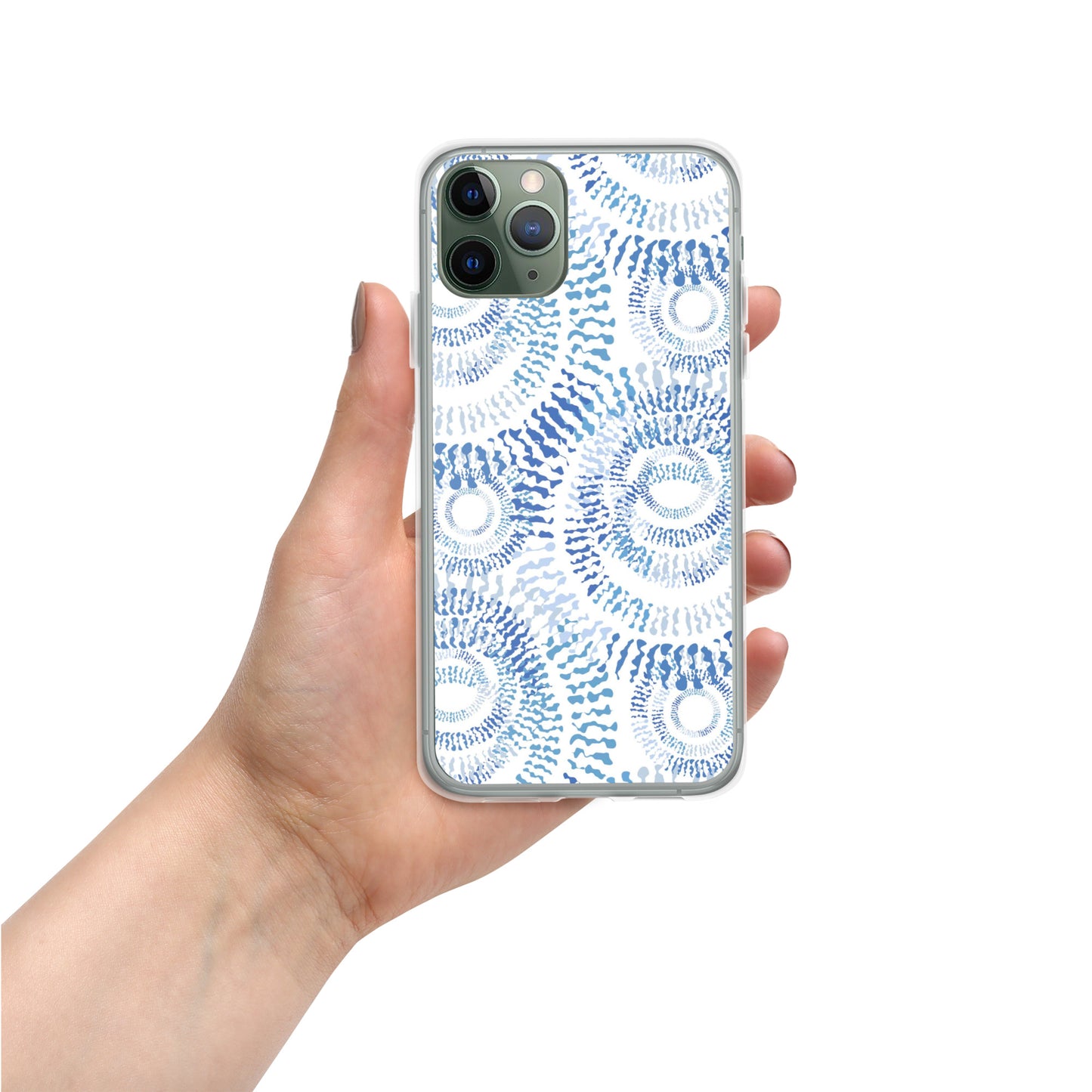 Watercolor Greek Clear Case for iPhone®