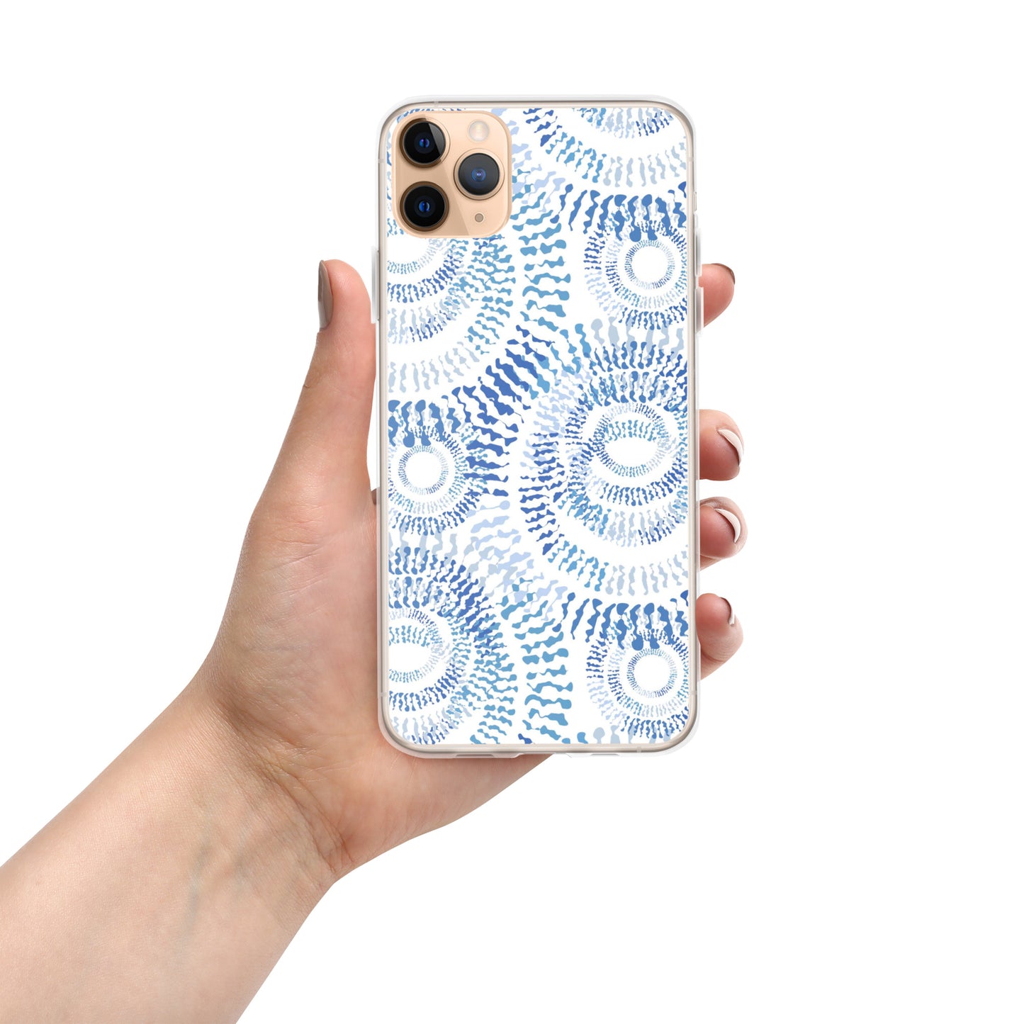 Watercolor Greek Clear Case for iPhone®