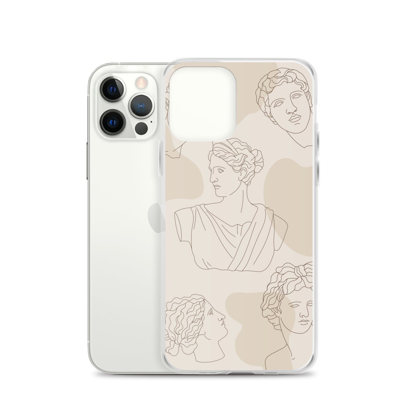 Greek Aesthetic Clear Case for iPhone®