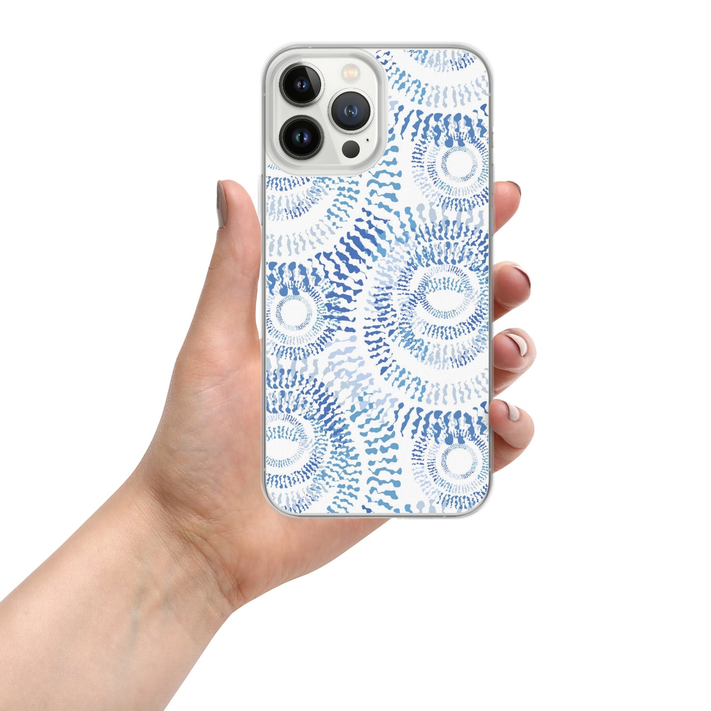 Watercolor Greek Clear Case for iPhone®