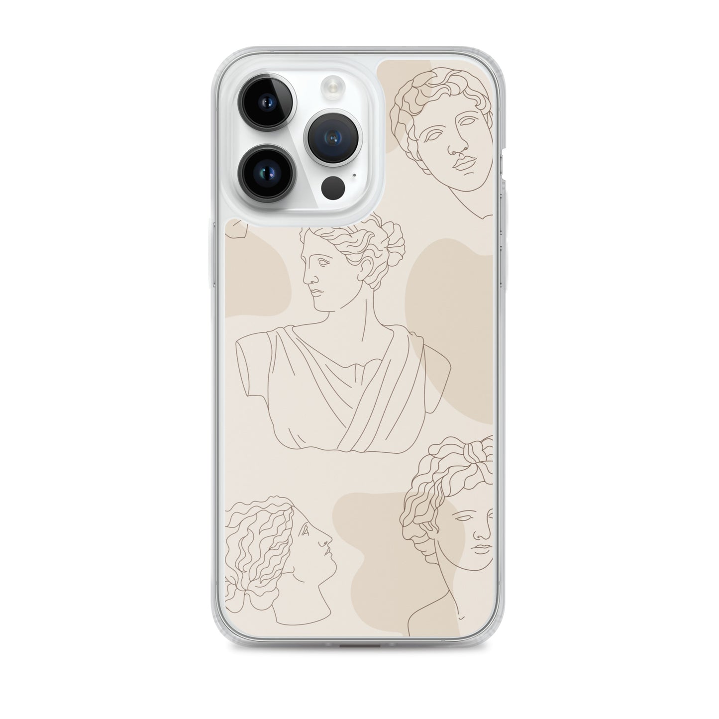 Greek Aesthetic Clear Case for iPhone®