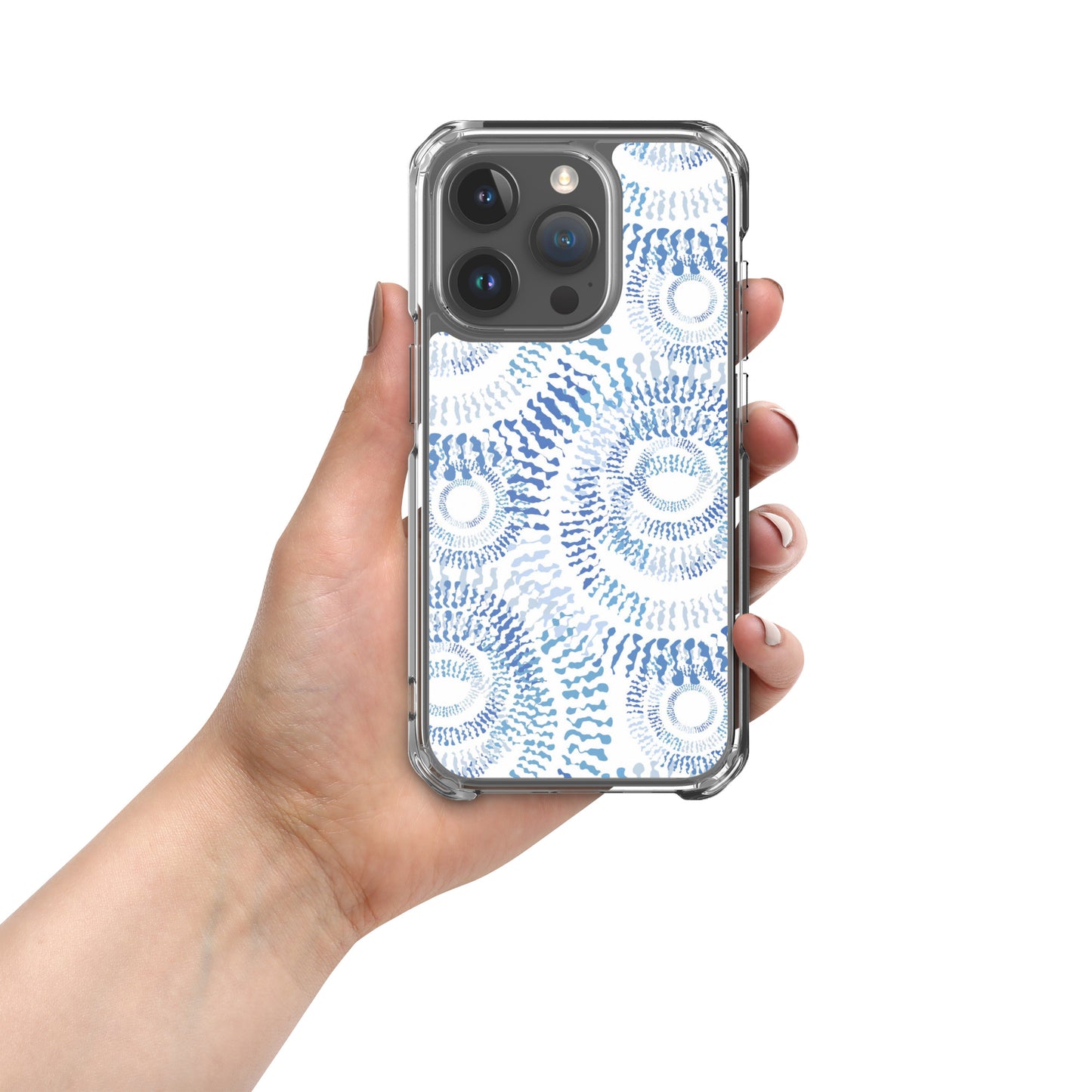 Watercolor Greek Clear Case for iPhone®