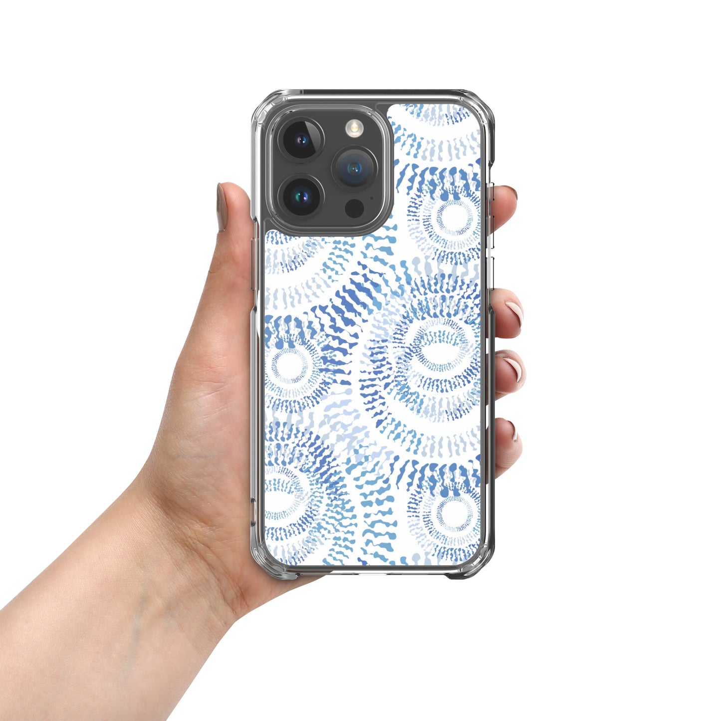Watercolor Greek Clear Case for iPhone®