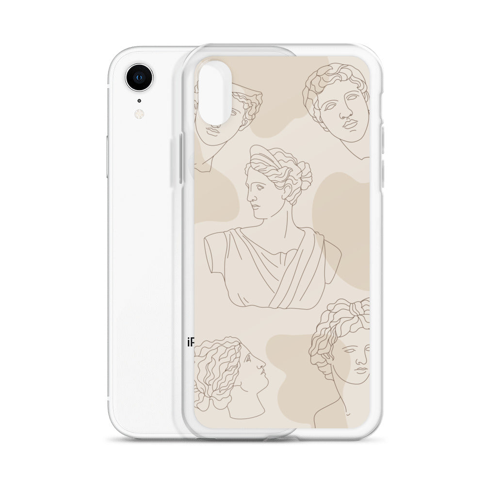 Greek Aesthetic Clear Case for iPhone®
