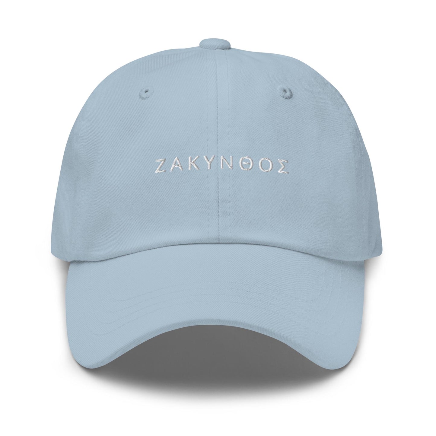 Zakynthos Embroidered Hat – Custom Embroidery, Adjustable Hat, Greece-Inspired GiftDad hat