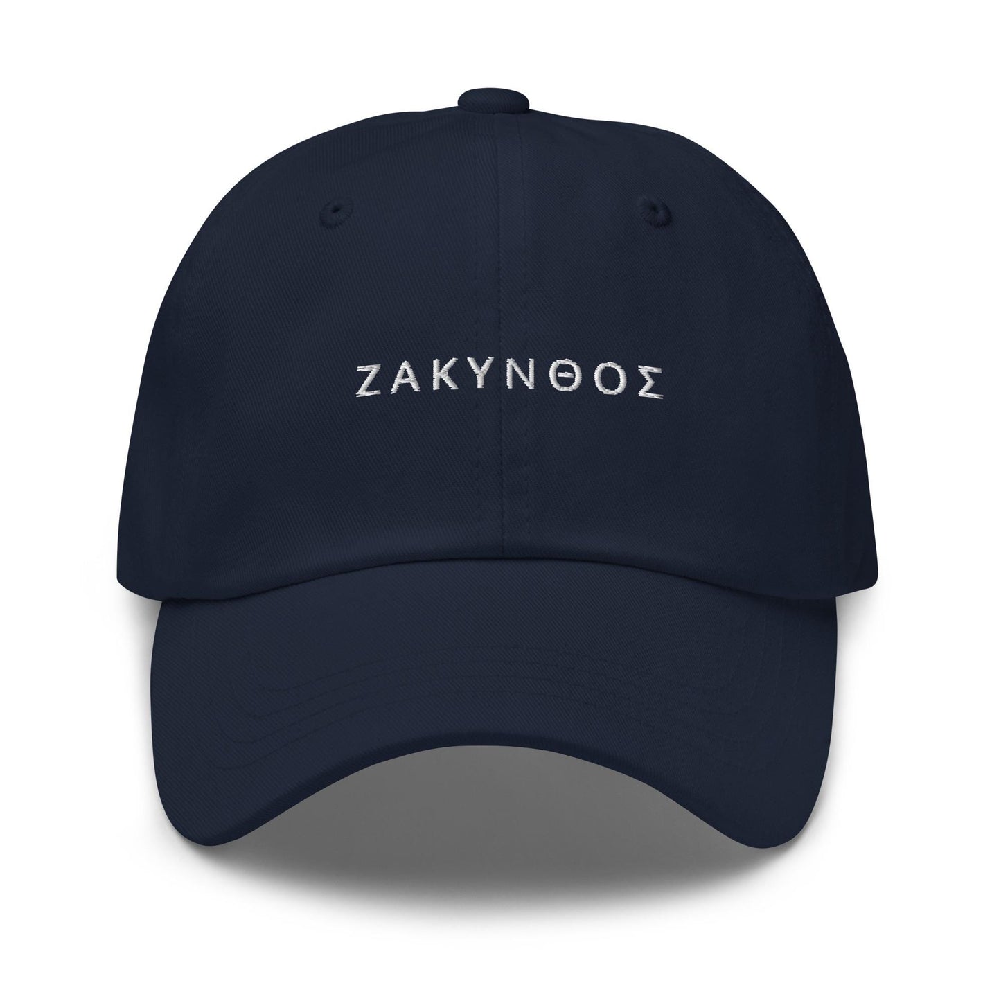 Zakynthos Embroidered Hat – Custom Embroidery, Adjustable Hat, Greece-Inspired GiftDad hat