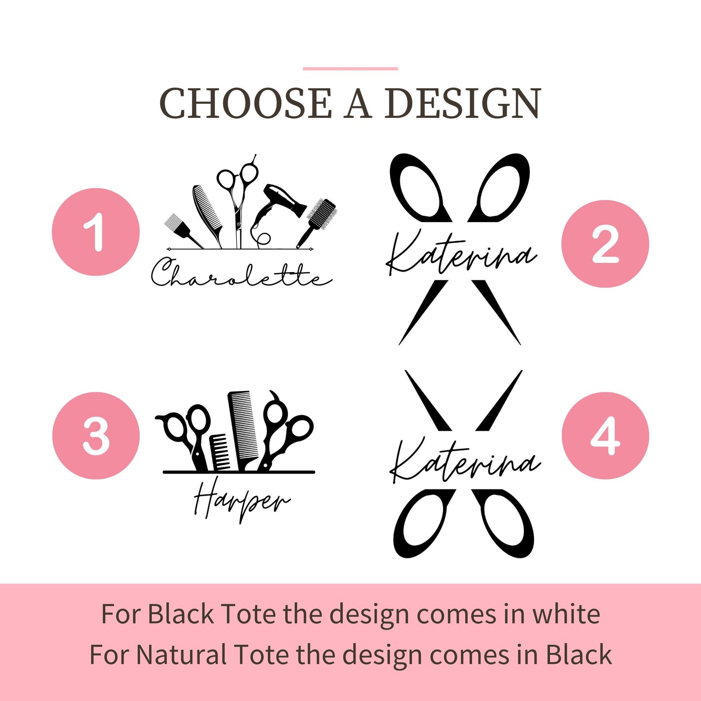 Personalized Name Hairdresser Tote Bag - Perfect Gift for Stylists, Graduates & Beauty Professionals Custom Gift, Tote Bag Custom Name