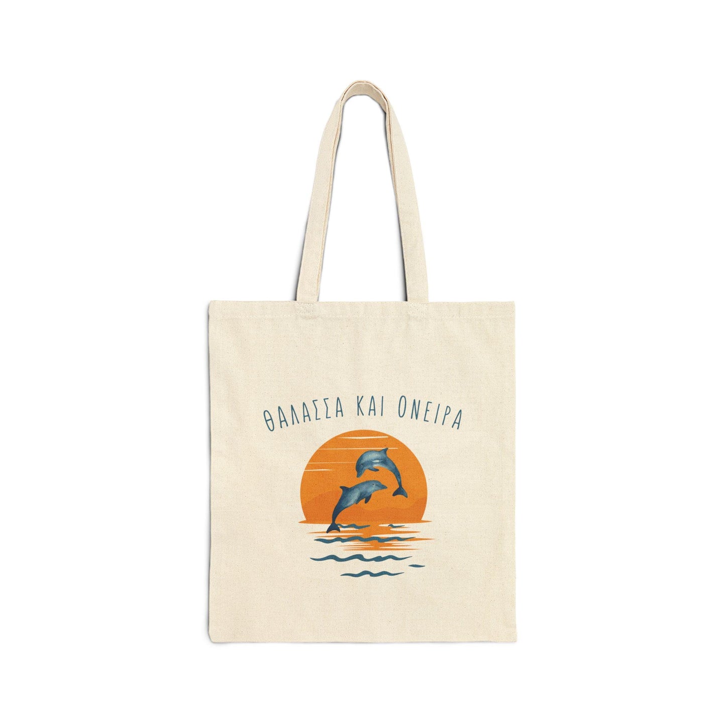 Cotton Canvas Tote Bag