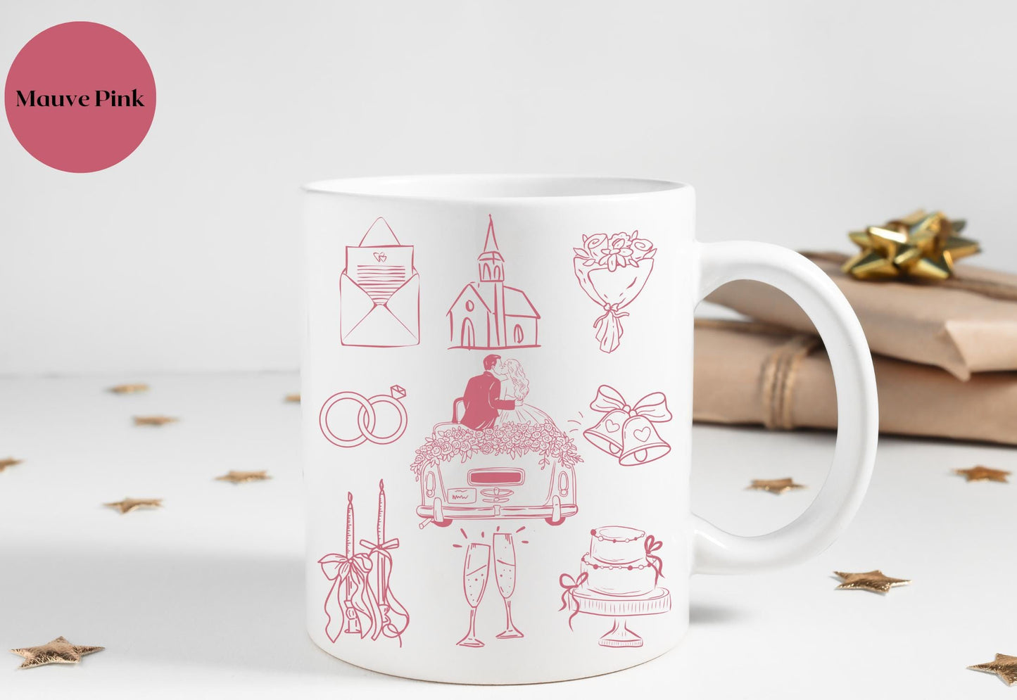 Personalized Bride Mug, Custom Bachelorette Mug, Going to the Chapel Mug, Bridal Shower Gift, Wedding Gift, Custom Name Mug, Bride to Be Mug, Wedding Day Gift, Engagement Gift, Bride Squad Mug, Bridesmaid Gift, Custom Wedding Mug, Bridal Party Mug.