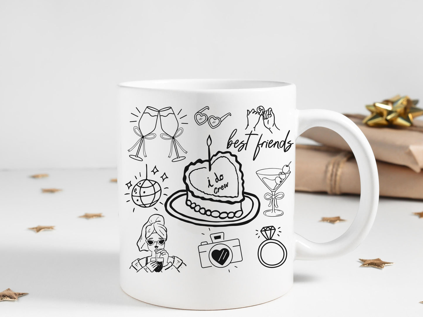 Bridesmaid Proposal Mug | Going to the Chapel Mug | Personalized Bridal Party Gift | Maid of Honor, Matron of Honor Mug | Bachelorette Proposal Gift | Custom Bridesmaid Mug | Wedding Party Gift Personalized Proposal Mug | Unique Bridal Party Keepsake