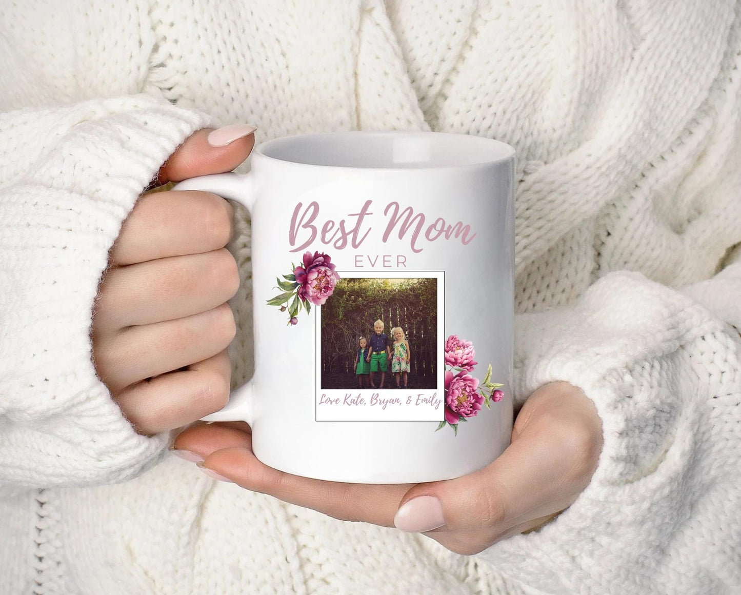 Custom Photo Mug for Mom | Personalized Mother’s Day Gift | Birthday Mug for Mom | Best Mom Ever Mug | Custom Ceramic Coffee Mug | Sentimental Gift for Her | Mama Mug | Photo Mug Gift | Unique Tea Mug Grandma Mug Mother-in-Law Mug | Custom Coffee Mug