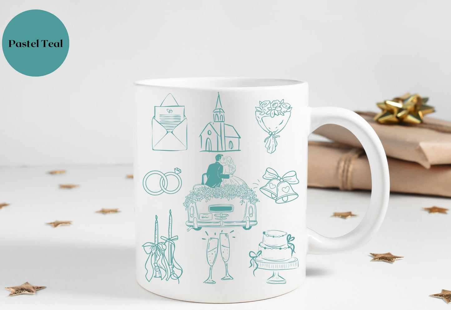 Personalized Bride Mug, Custom Bachelorette Mug, Going to the Chapel Mug, Bridal Shower Gift, Wedding Gift, Custom Name Mug, Bride to Be Mug, Wedding Day Gift, Engagement Gift, Bride Squad Mug, Bridesmaid Gift, Custom Wedding Mug, Bridal Party Mug.
