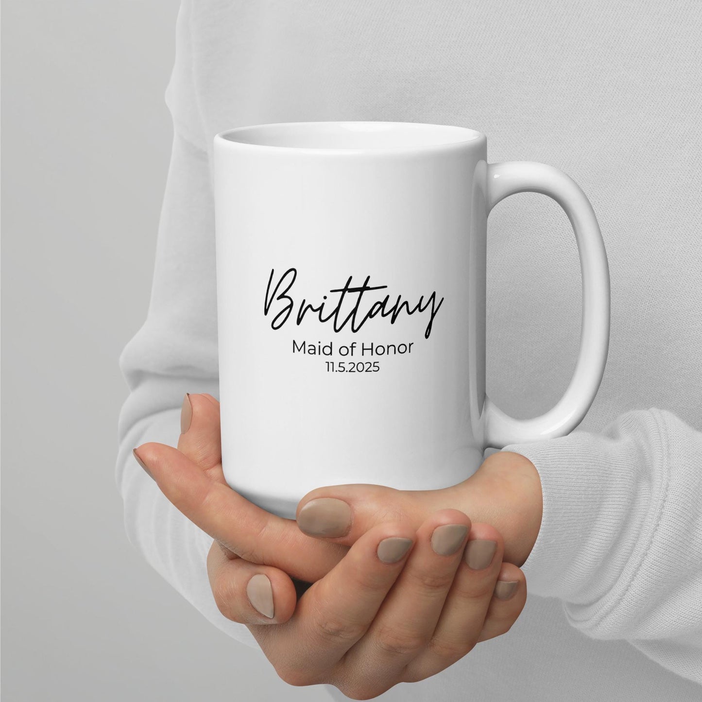 Bridesmaid Proposal Mug | Going to the Chapel Mug | Personalized Bridal Party Gift | Maid of Honor, Matron of Honor Mug | Bachelorette Proposal Gift | Custom Bridesmaid Mug | Wedding Party Gift Personalized Proposal Mug | Unique Bridal Party Keepsake