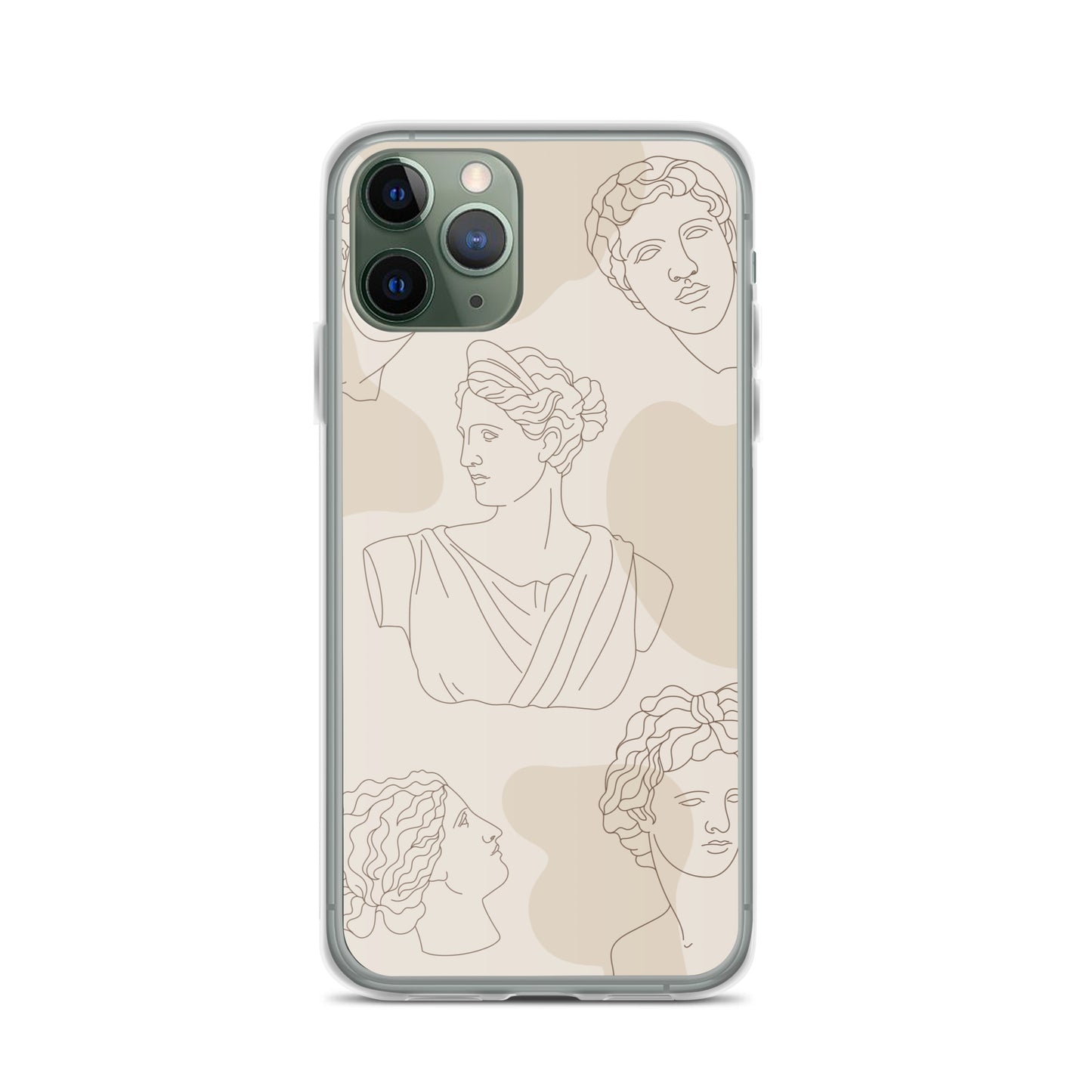 Greek Aesthetic Clear Case for iPhone®