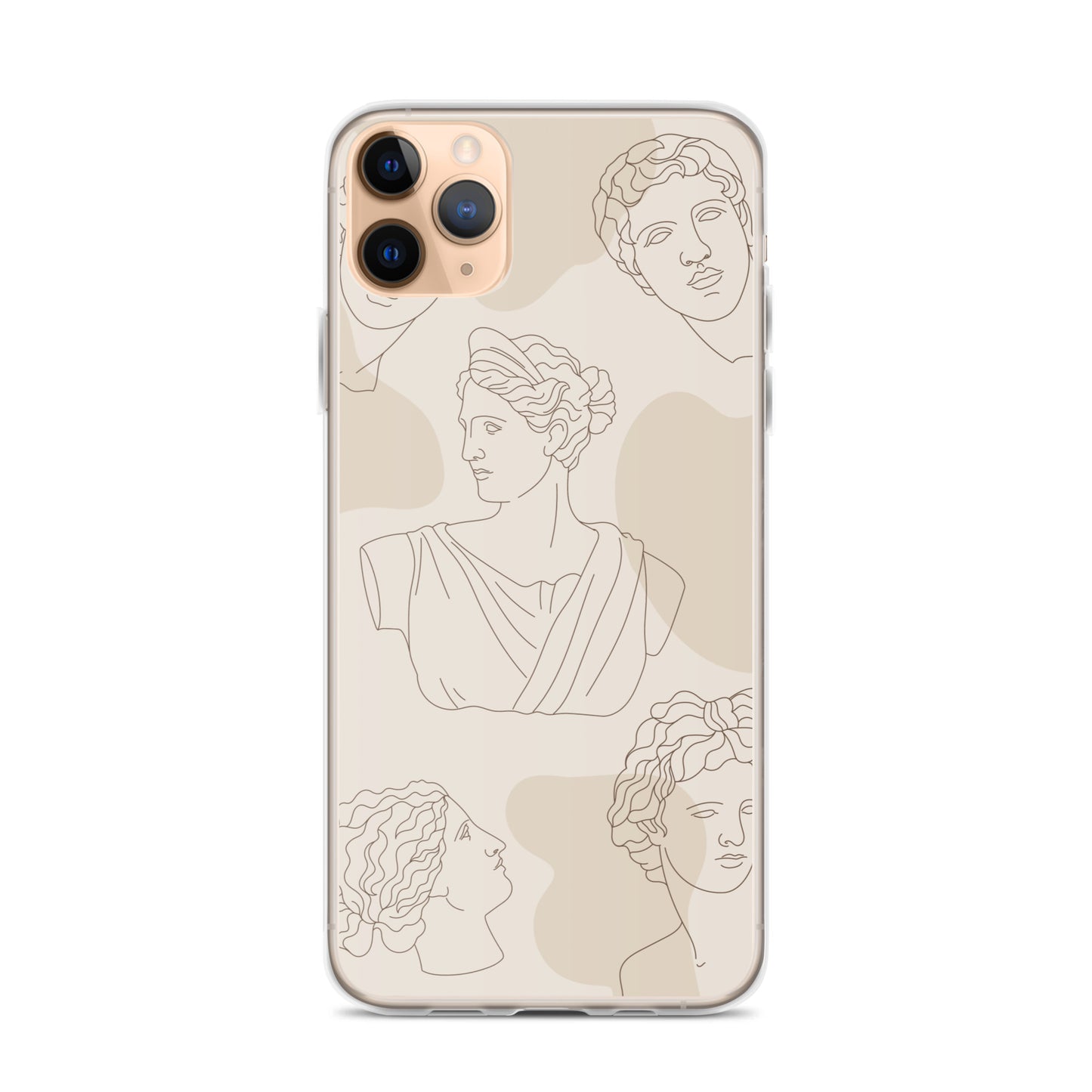 Greek Aesthetic Clear Case for iPhone®