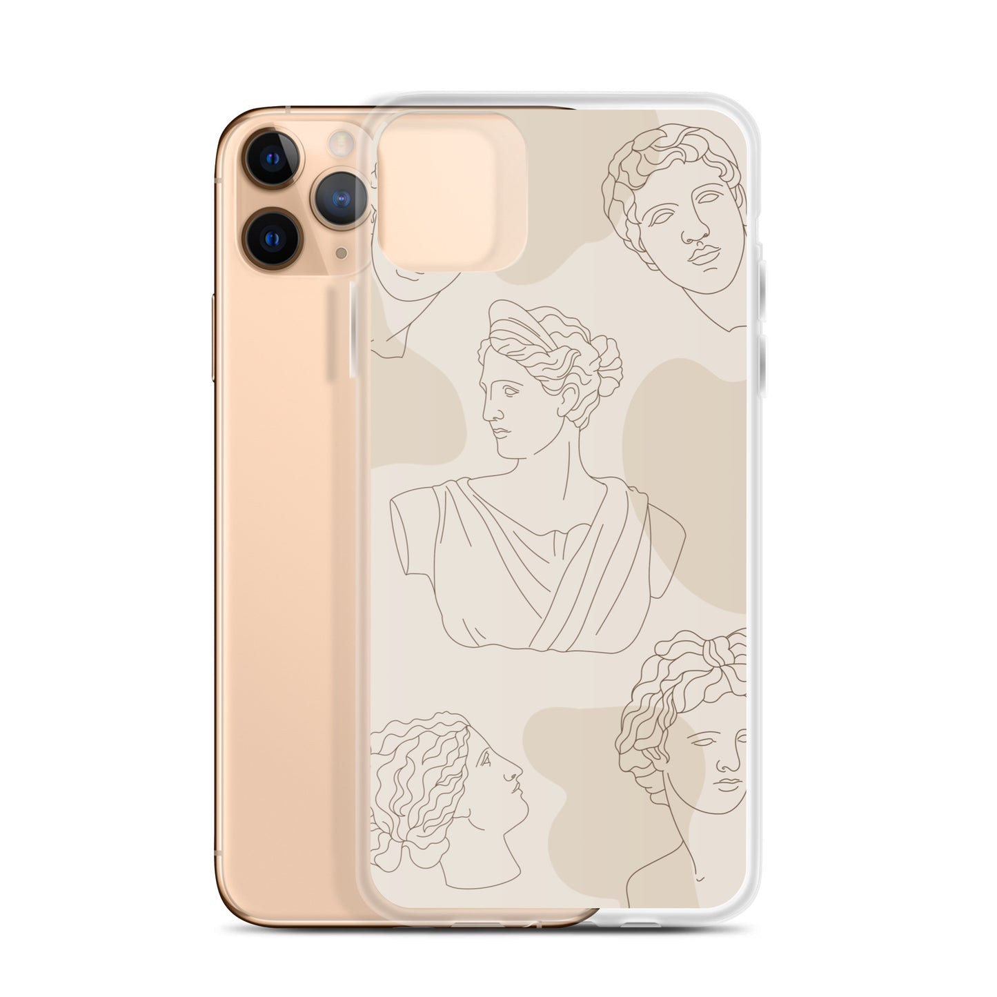 Greek Aesthetic Clear Case for iPhone®