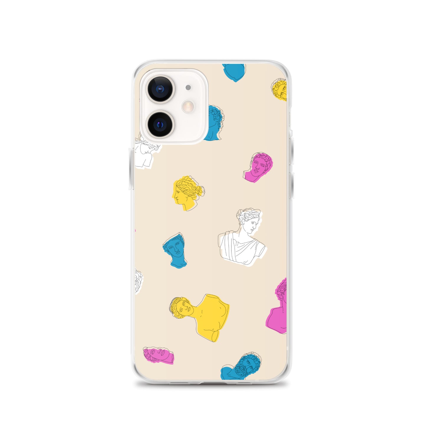 Retro Greek God Clear Case for iPhone®
