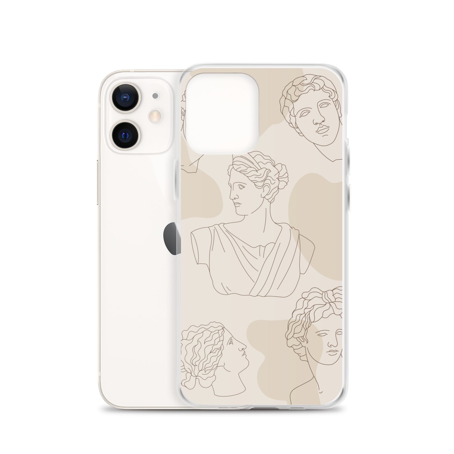 Greek Aesthetic Clear Case for iPhone®