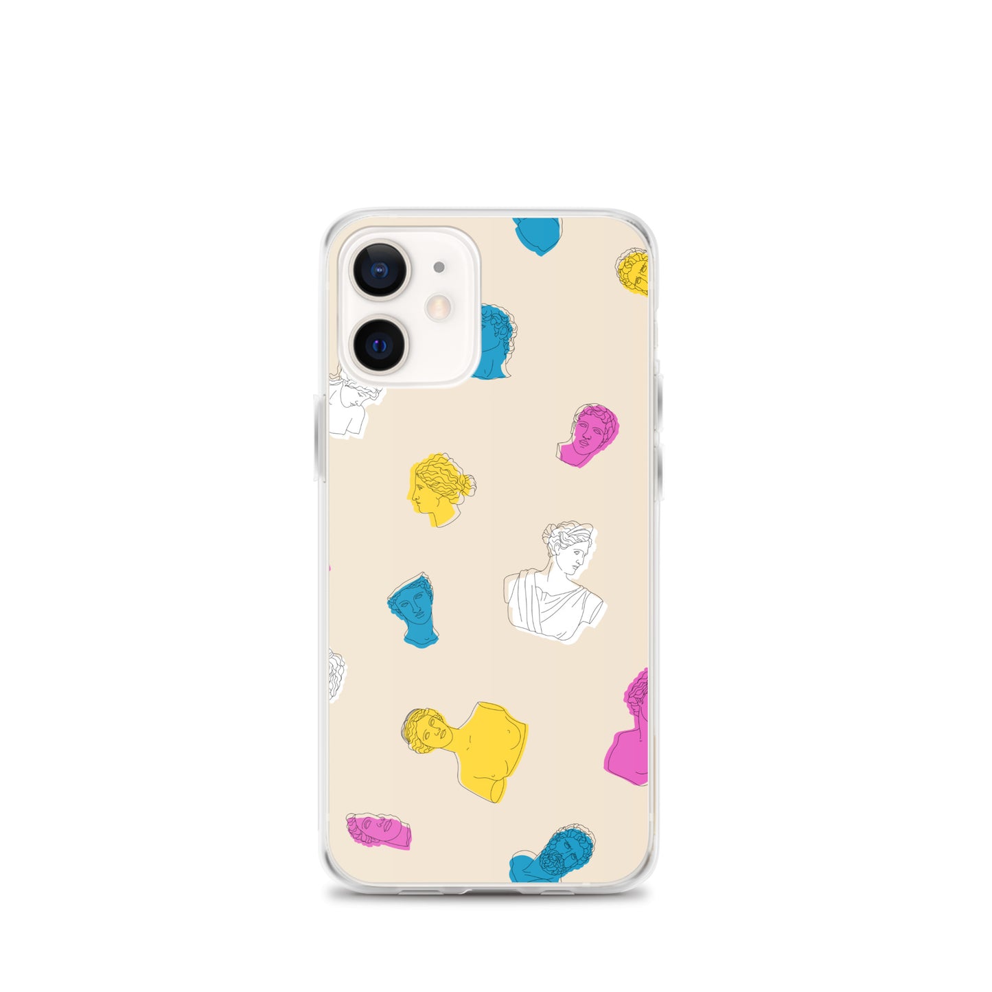 Retro Greek God Clear Case for iPhone®