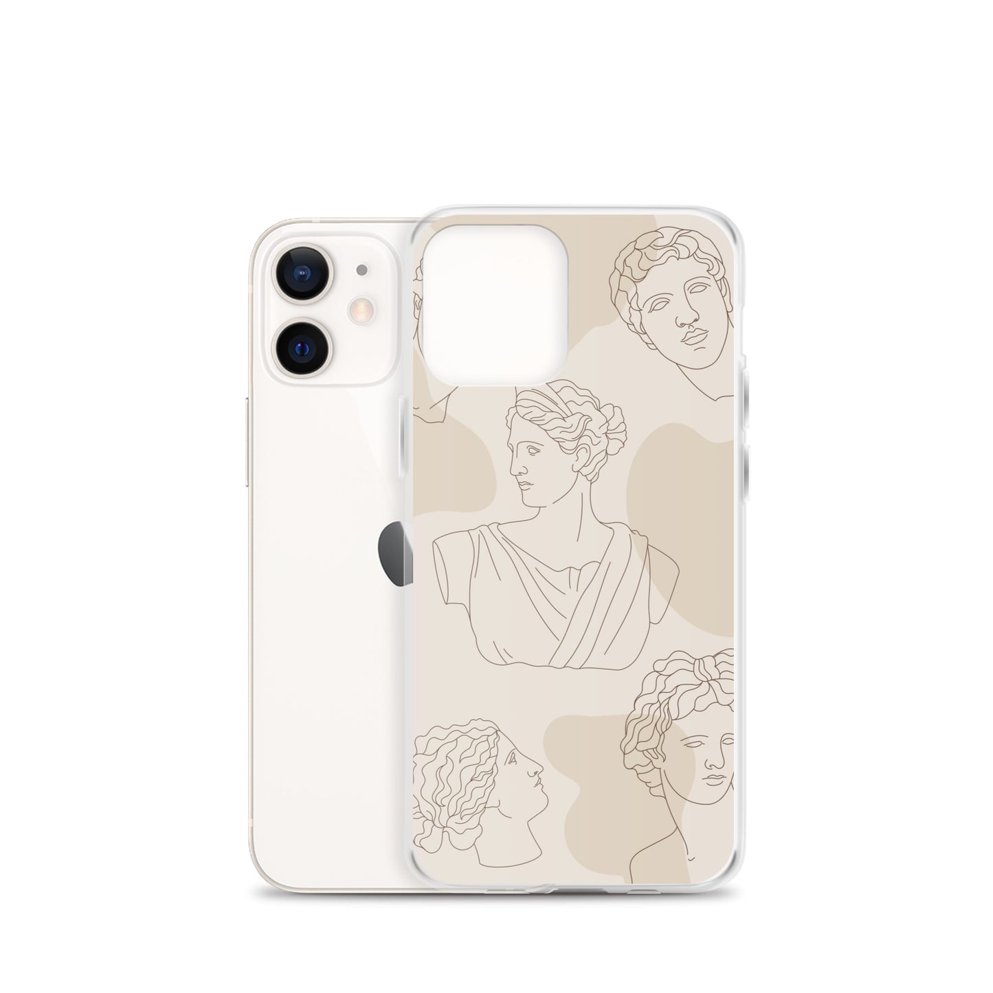 Greek Aesthetic Clear Case for iPhone®