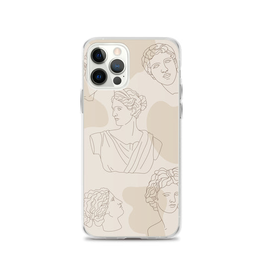 Greek Aesthetic Clear Case for iPhone®
