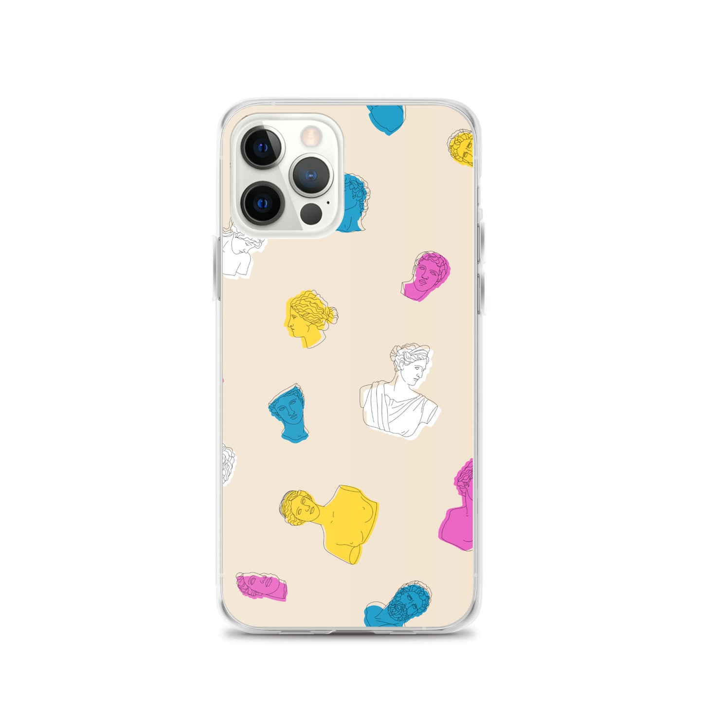 Retro Greek God Clear Case for iPhone®