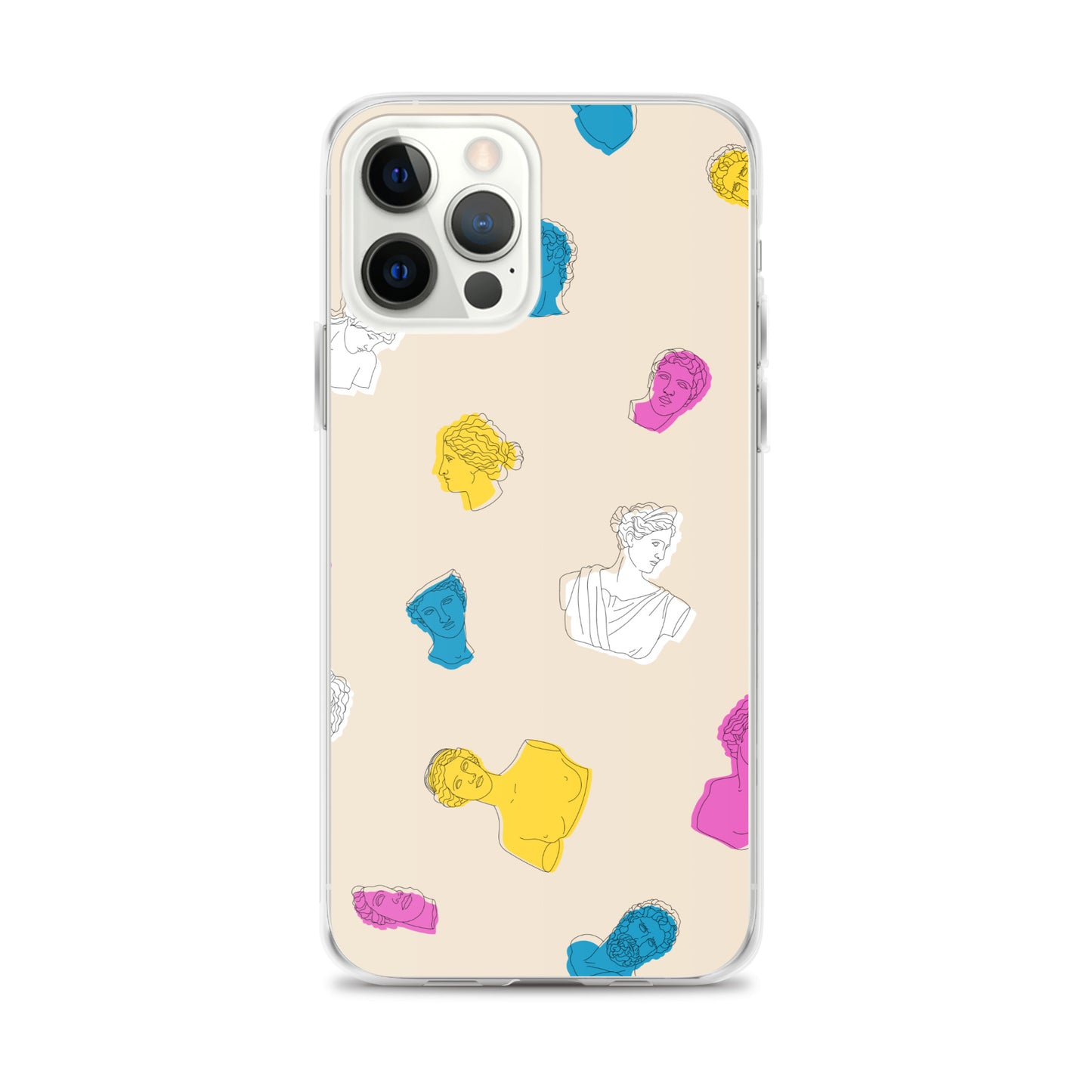 Retro Greek God Clear Case for iPhone®