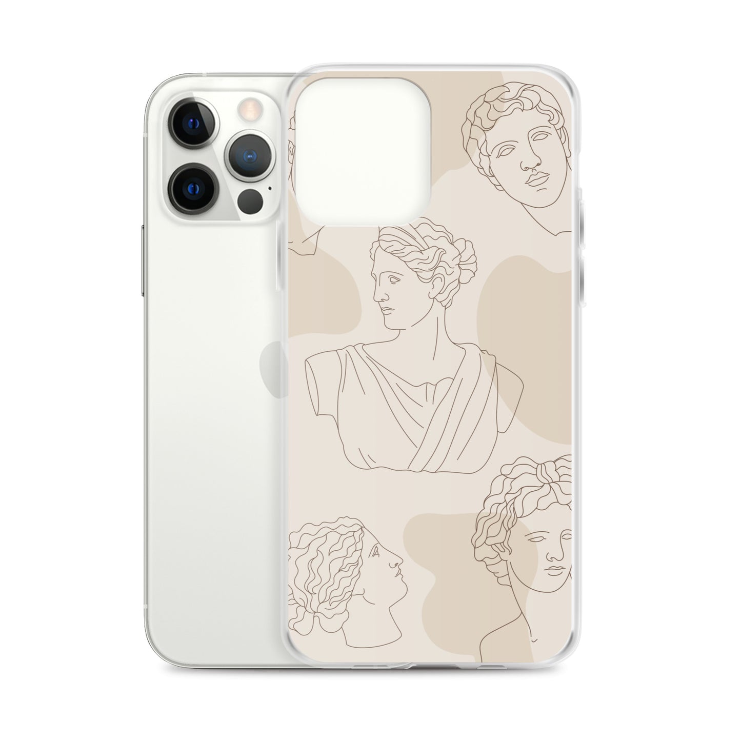 Greek Aesthetic Clear Case for iPhone®