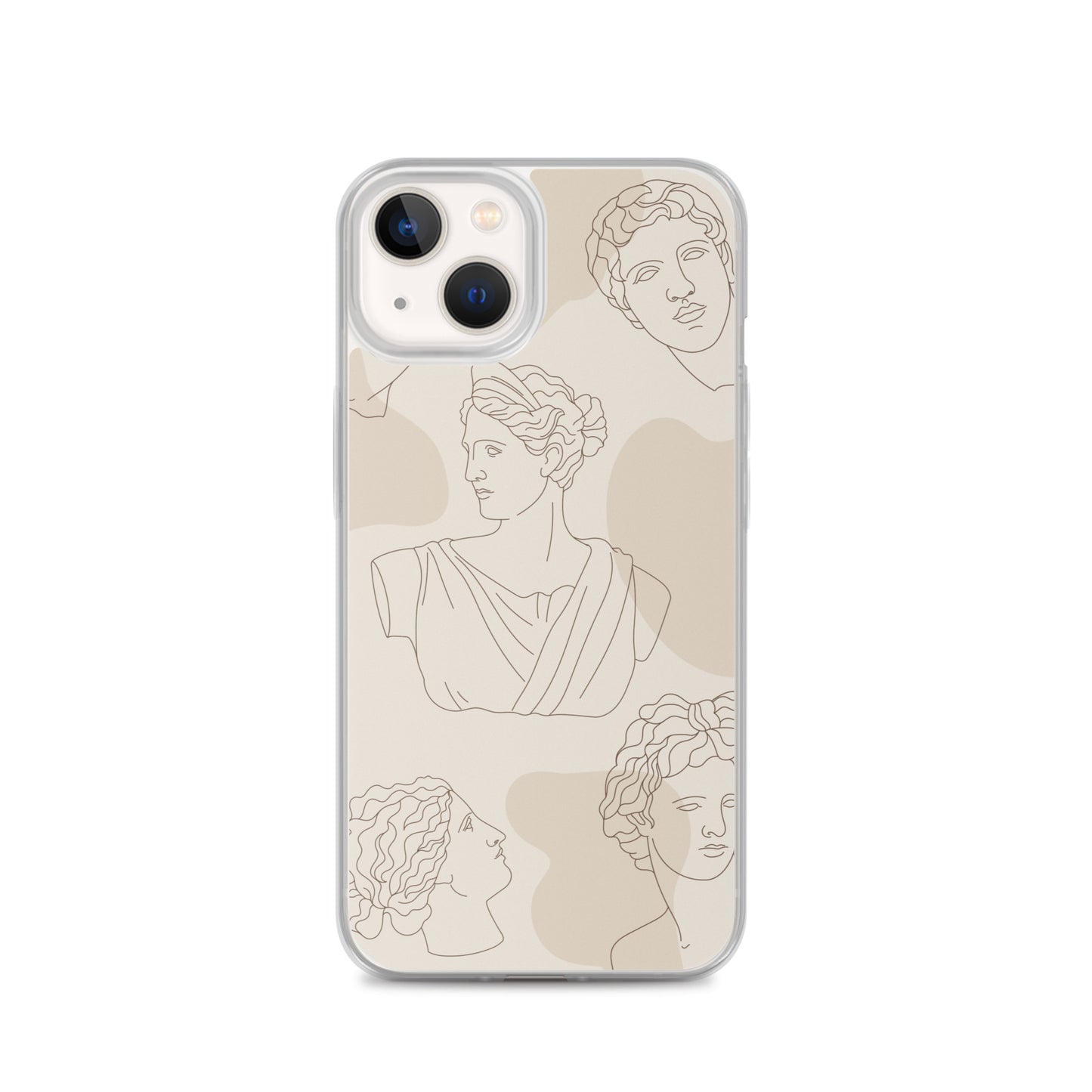 Greek Aesthetic Clear Case for iPhone®