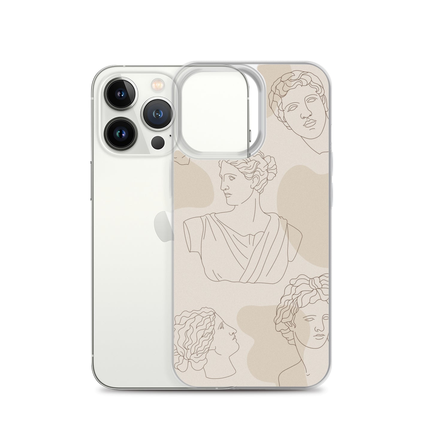 Greek Aesthetic Clear Case for iPhone®