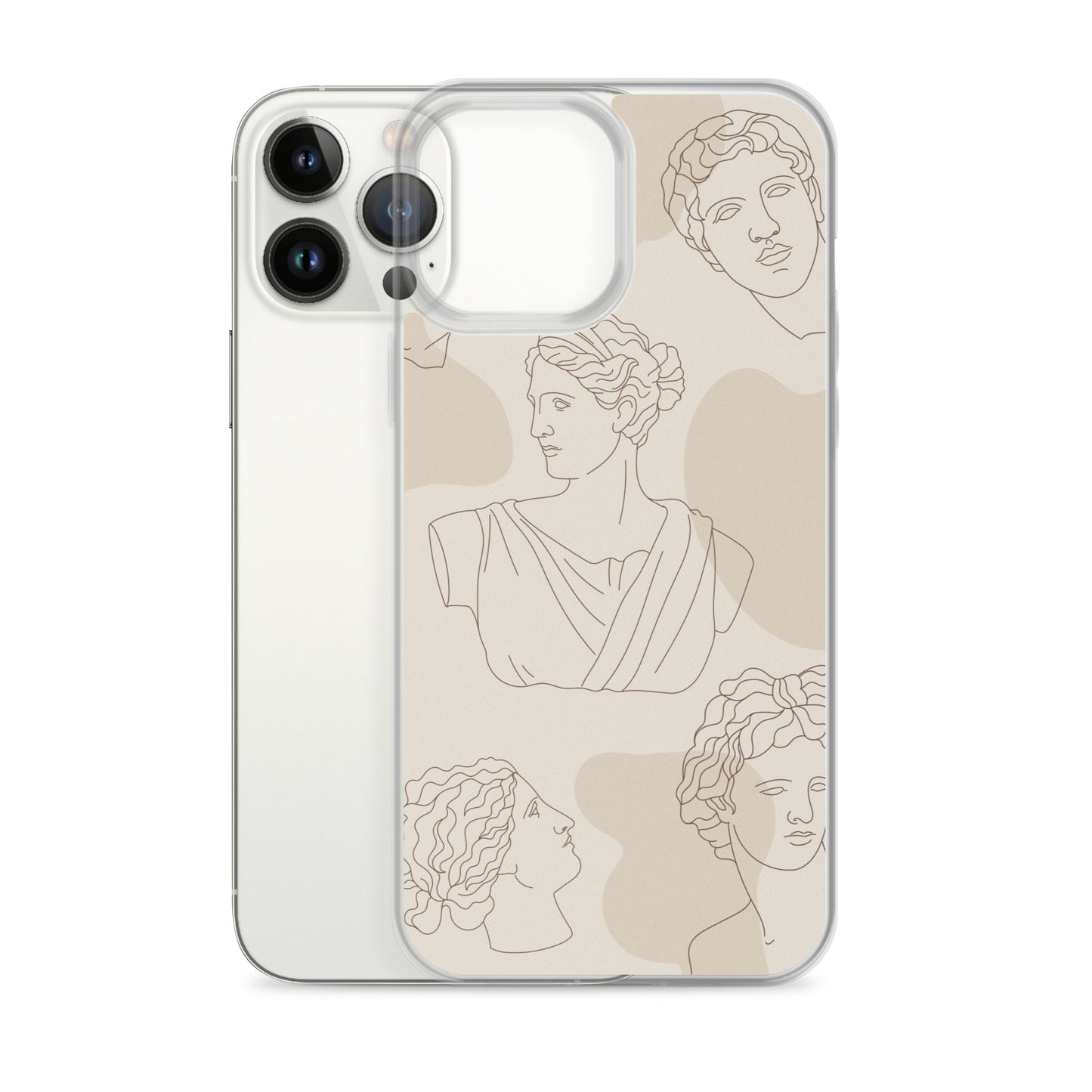 Greek Aesthetic Clear Case for iPhone®