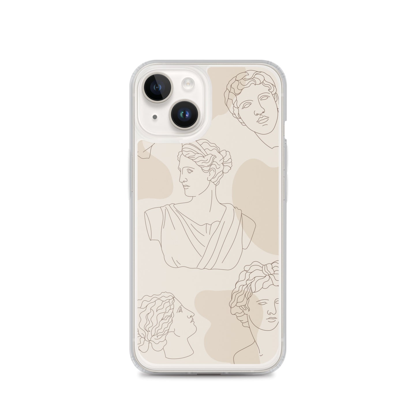 Greek Aesthetic Clear Case for iPhone®