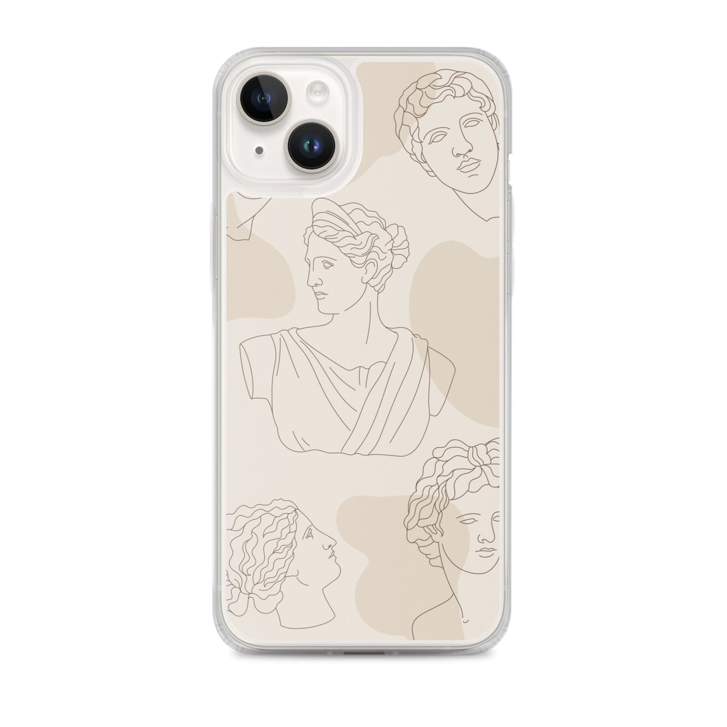 Greek Aesthetic Clear Case for iPhone®