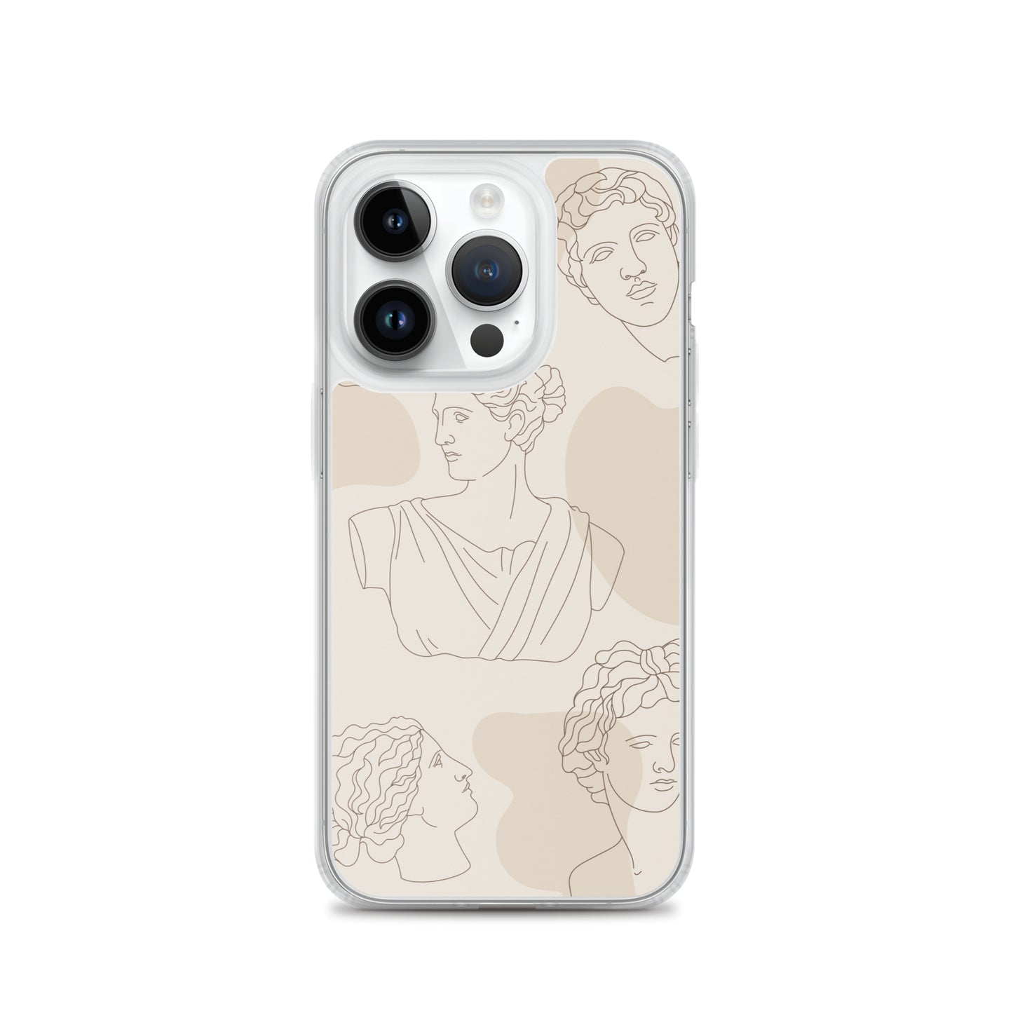 Greek Aesthetic Clear Case for iPhone®