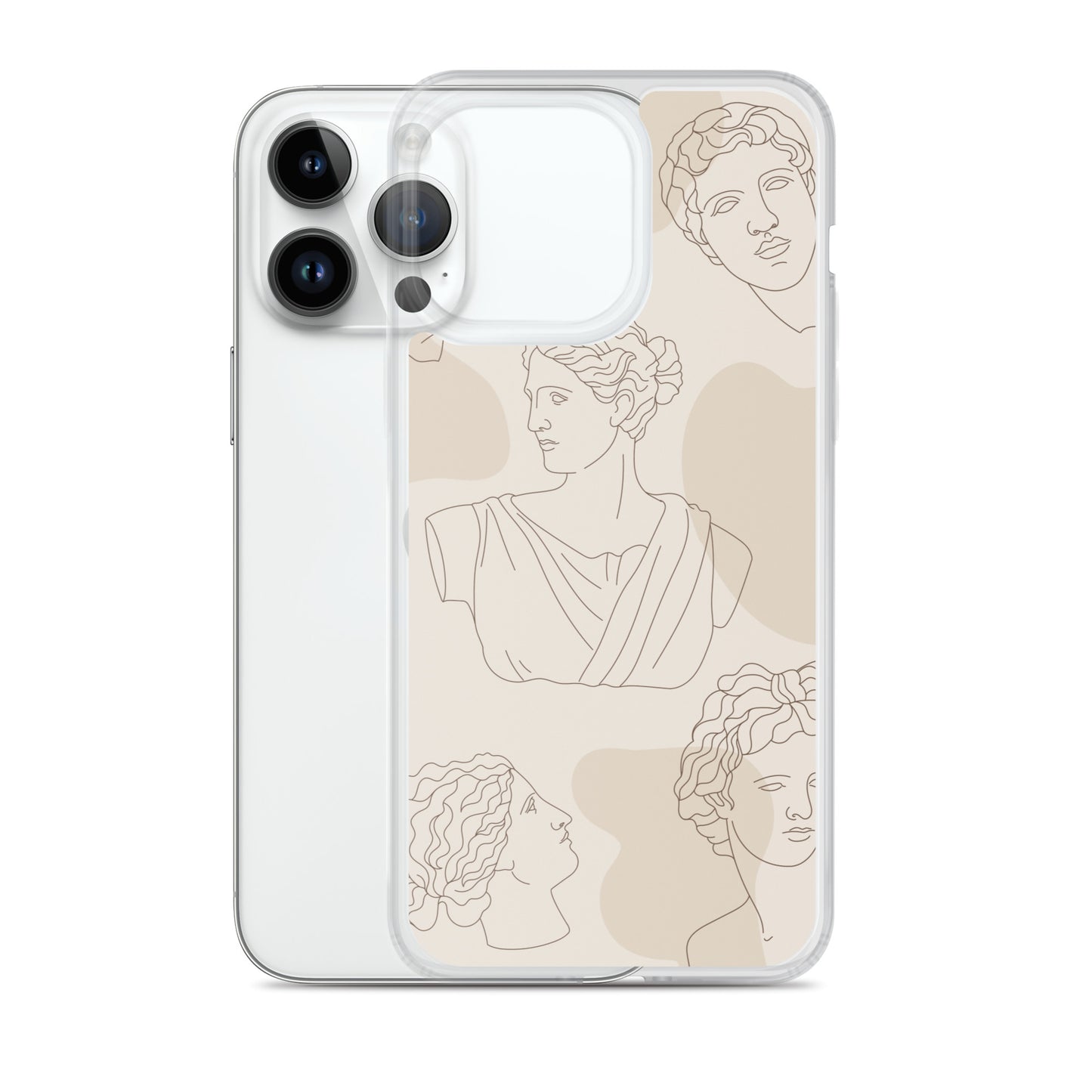 Greek Aesthetic Clear Case for iPhone®