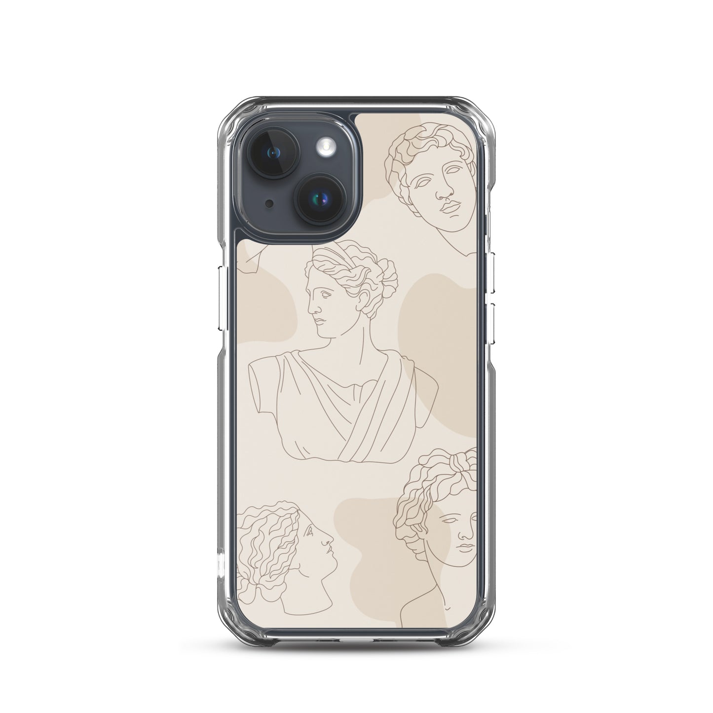 Greek Aesthetic Clear Case for iPhone®