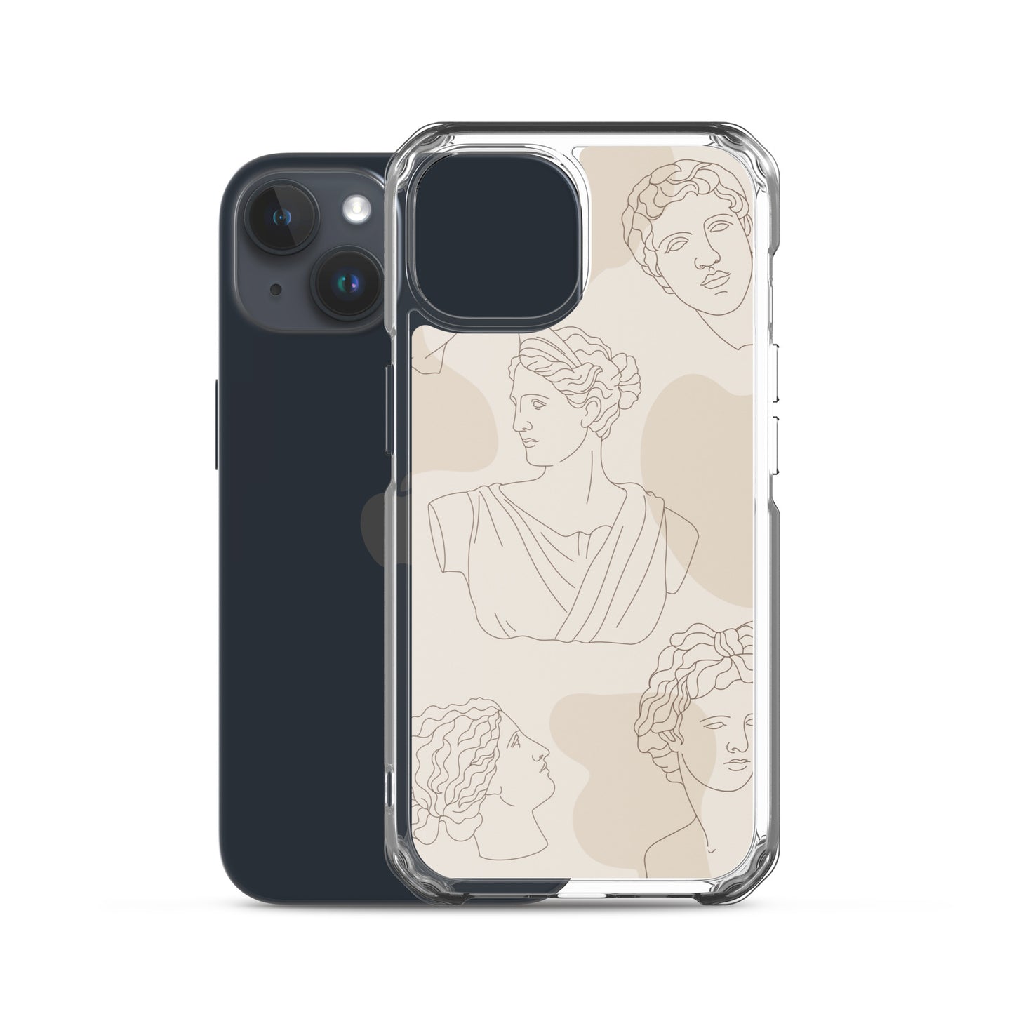 Greek Aesthetic Clear Case for iPhone®