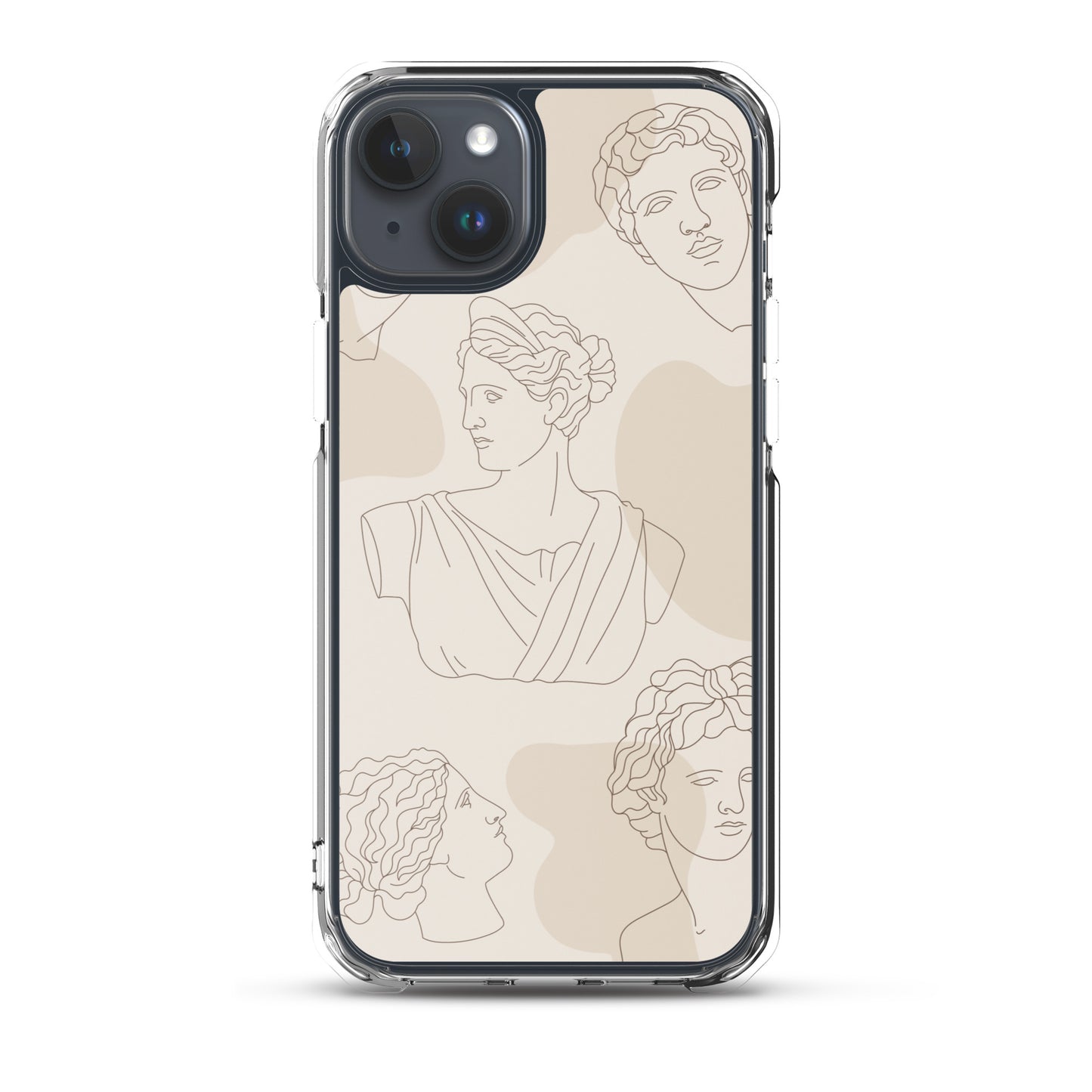 Greek Aesthetic Clear Case for iPhone®
