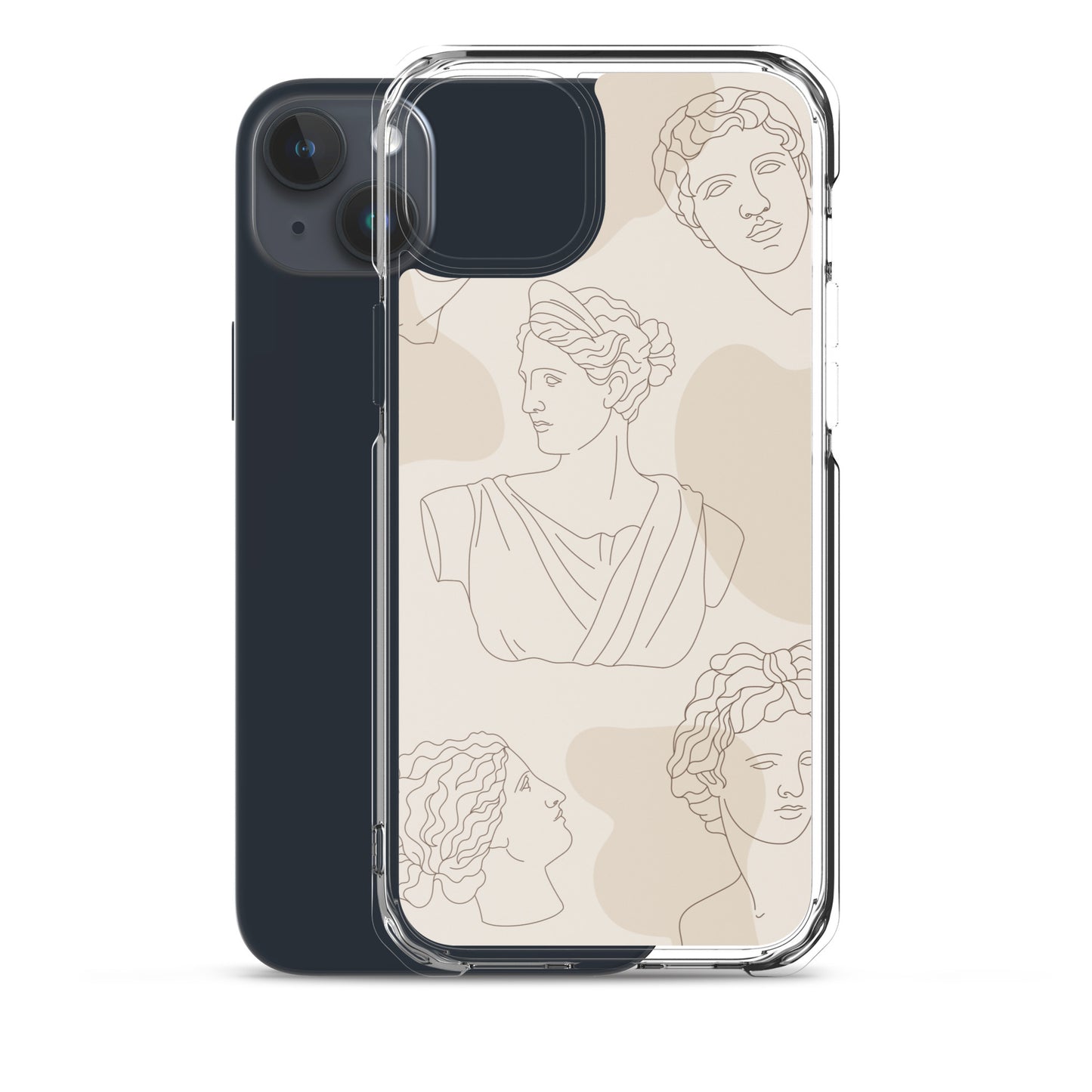 Greek Aesthetic Clear Case for iPhone®