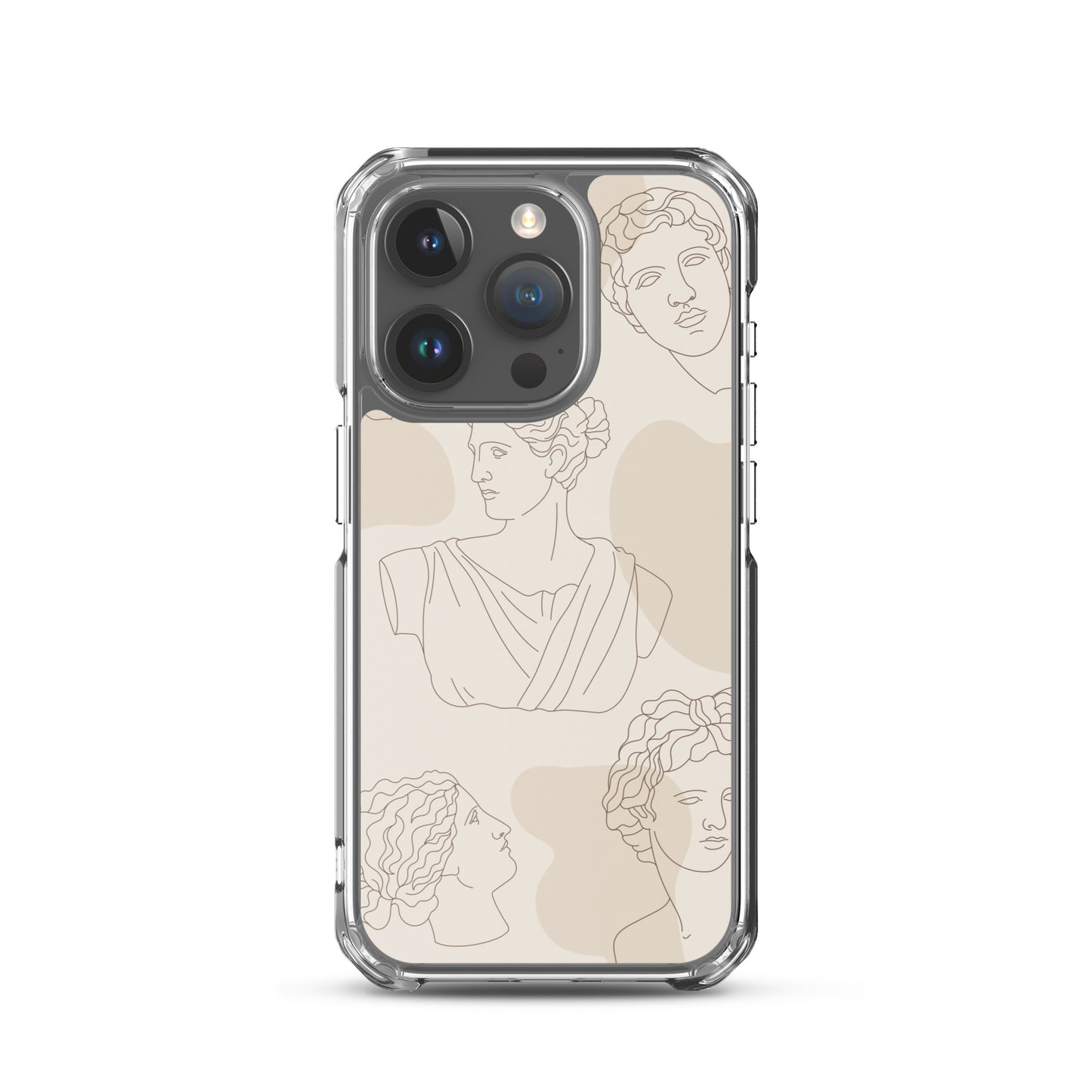 Greek Aesthetic Clear Case for iPhone®