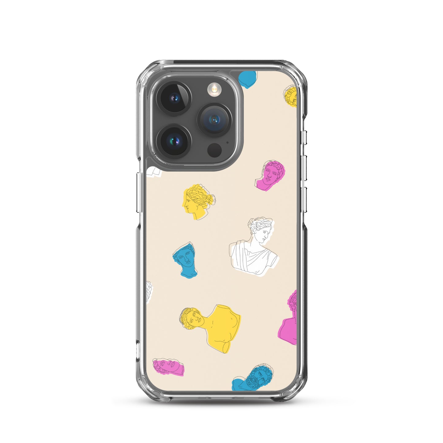 Retro Greek God Clear Case for iPhone®