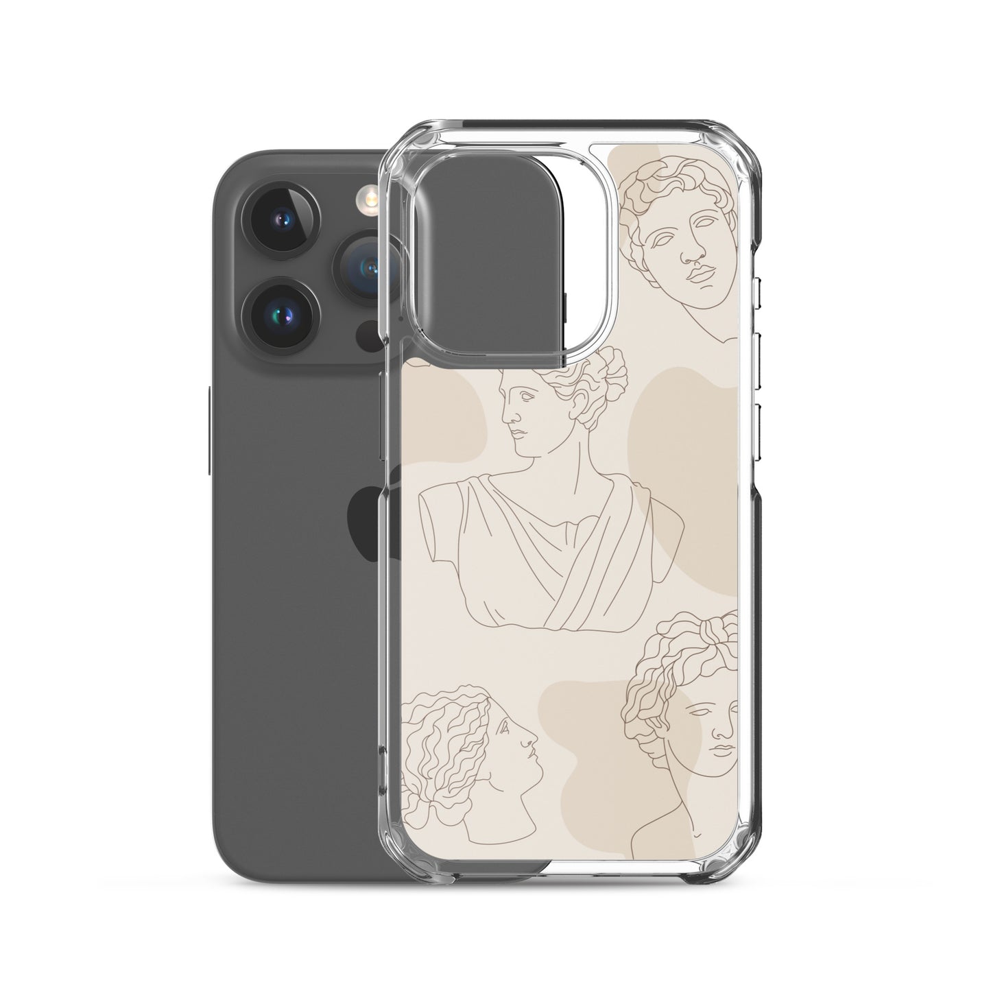 Greek Aesthetic Clear Case for iPhone®