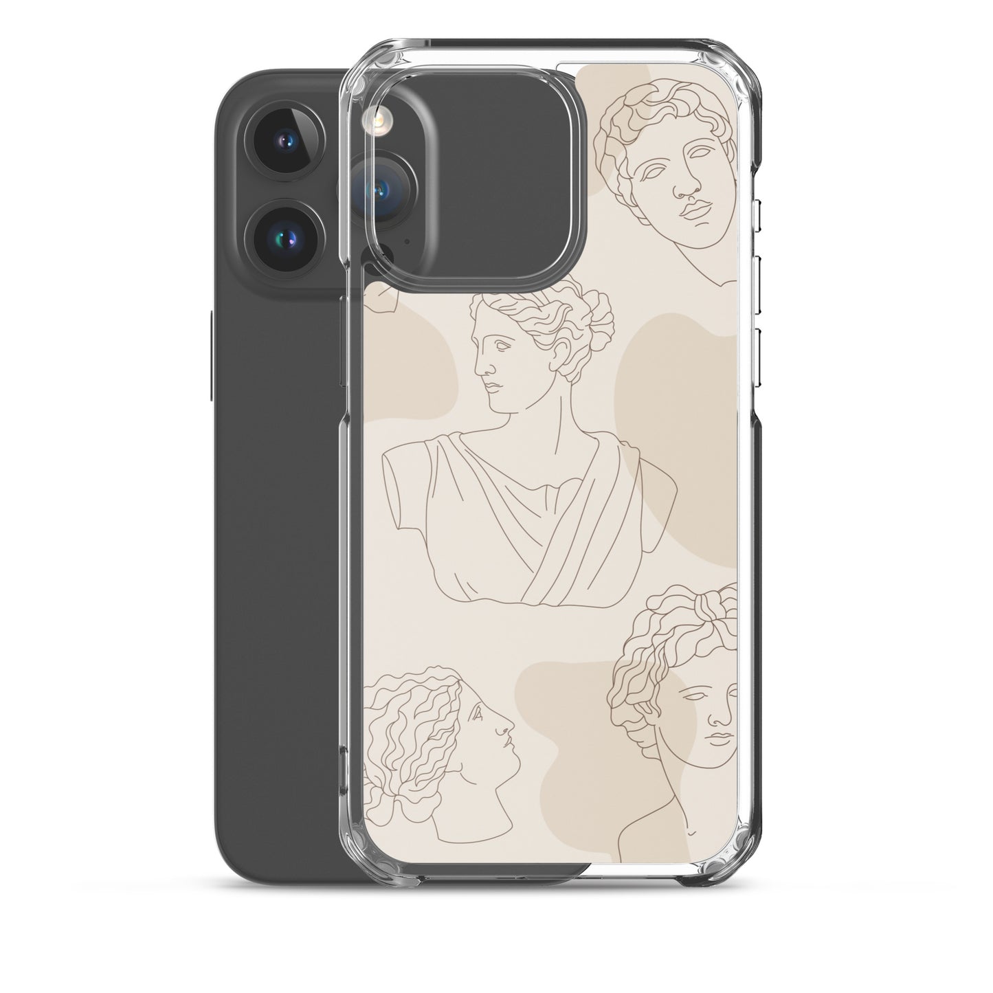Greek Aesthetic Clear Case for iPhone®