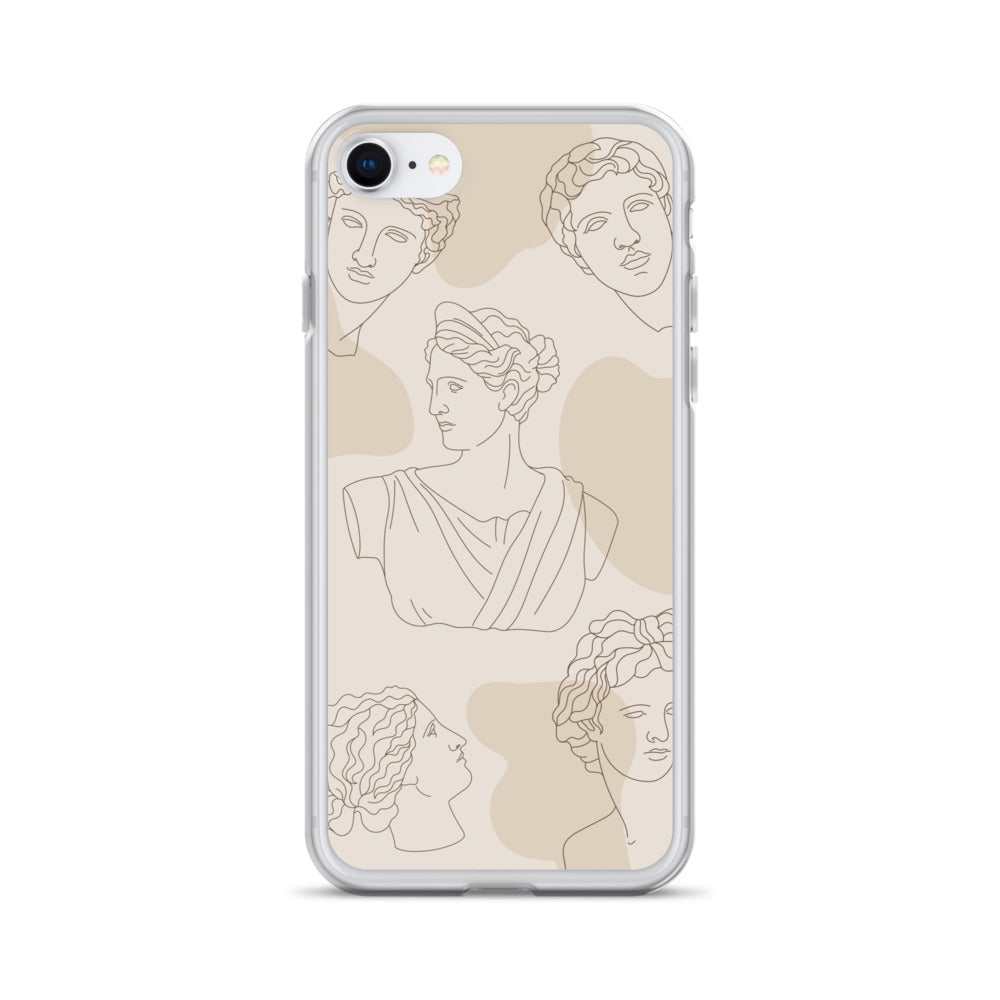 Greek Aesthetic Clear Case for iPhone®