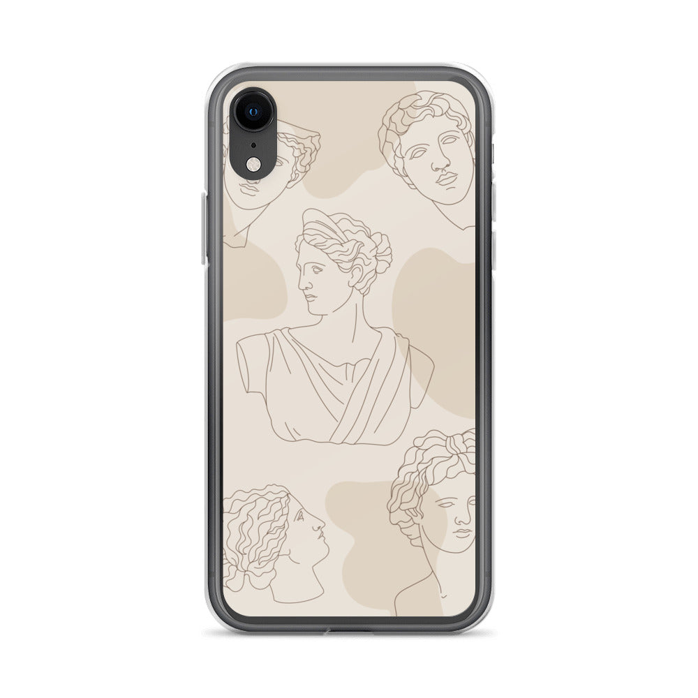 Greek Aesthetic Clear Case for iPhone®