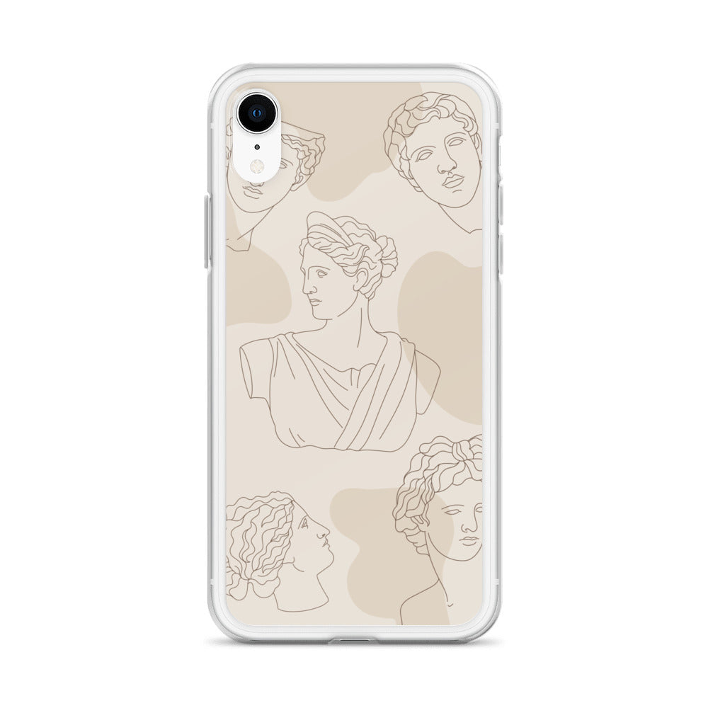 Greek Aesthetic Clear Case for iPhone®