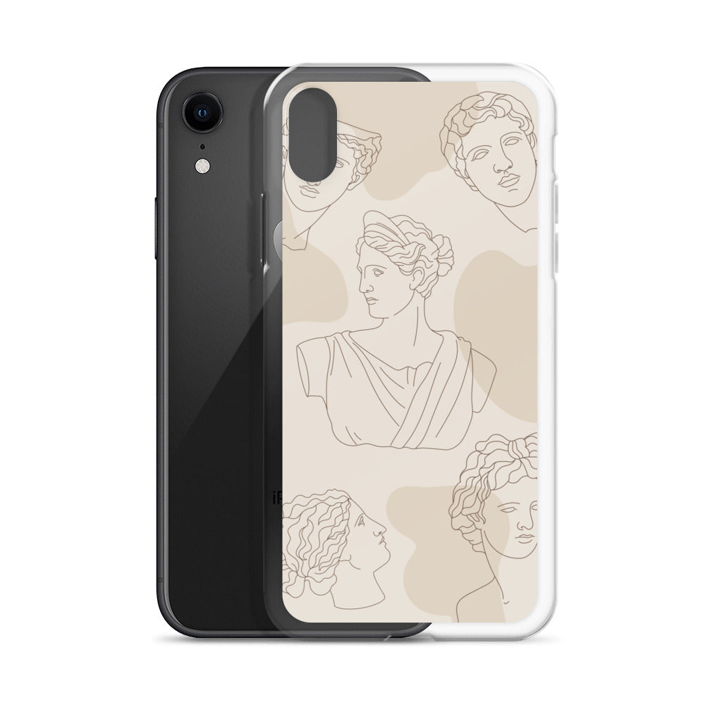 Greek Aesthetic Clear Case for iPhone®