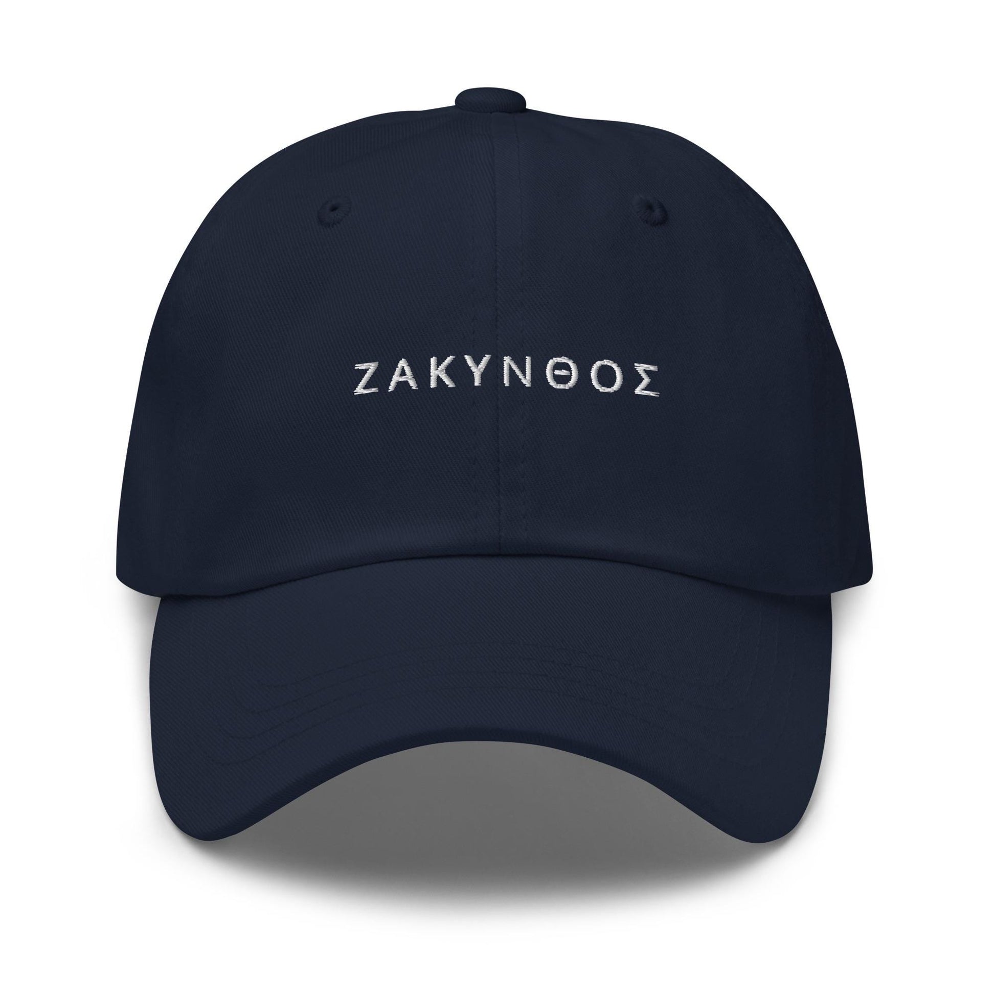 Zakynthos Embroidered Hat – Custom Embroidery, Adjustable Hat, Greece-Inspired GiftDad hat