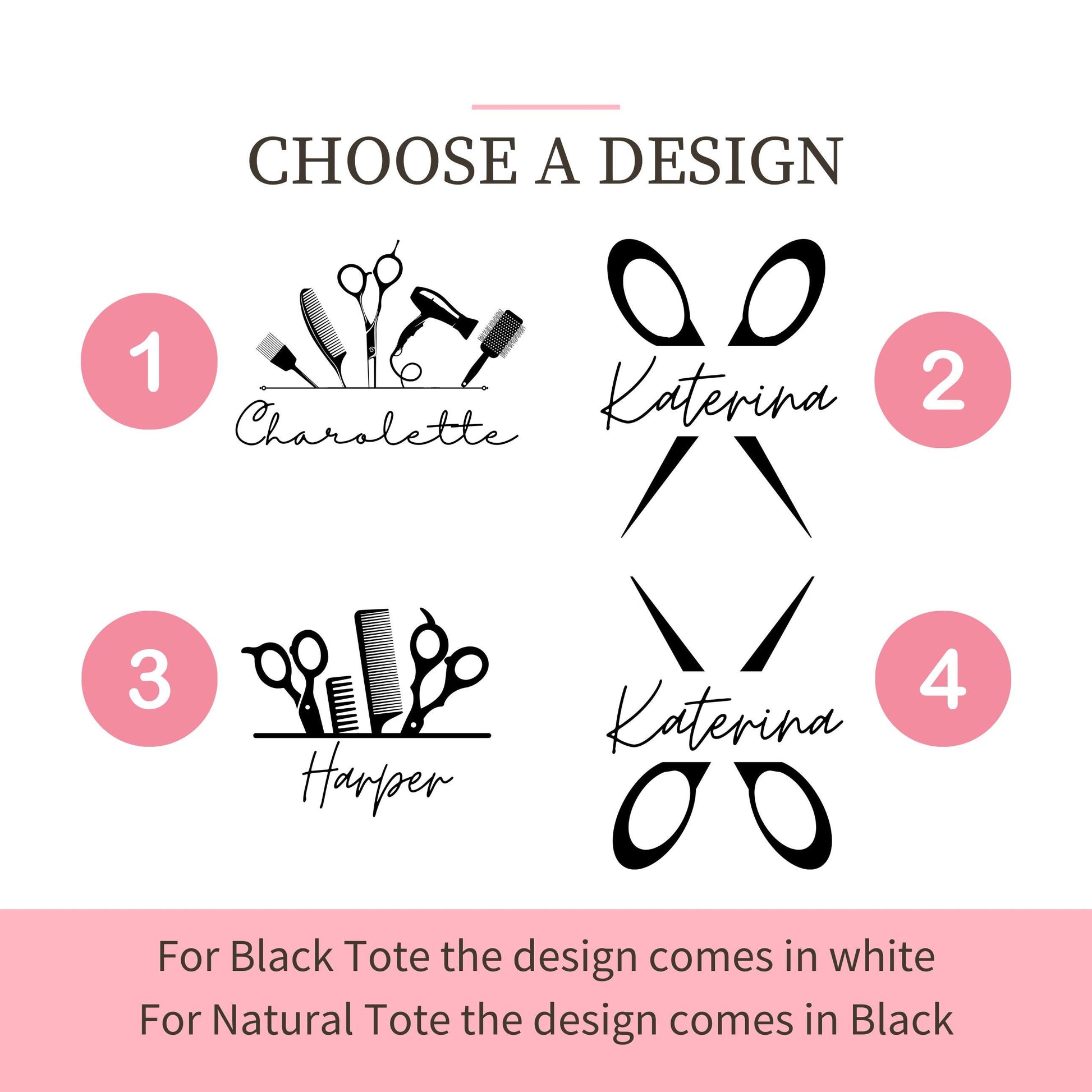 Personalized Name Hairdresser Tote Bag - Perfect Gift for Stylists, Graduates & Beauty Professionals Custom Gift, Tote Bag Custom Name